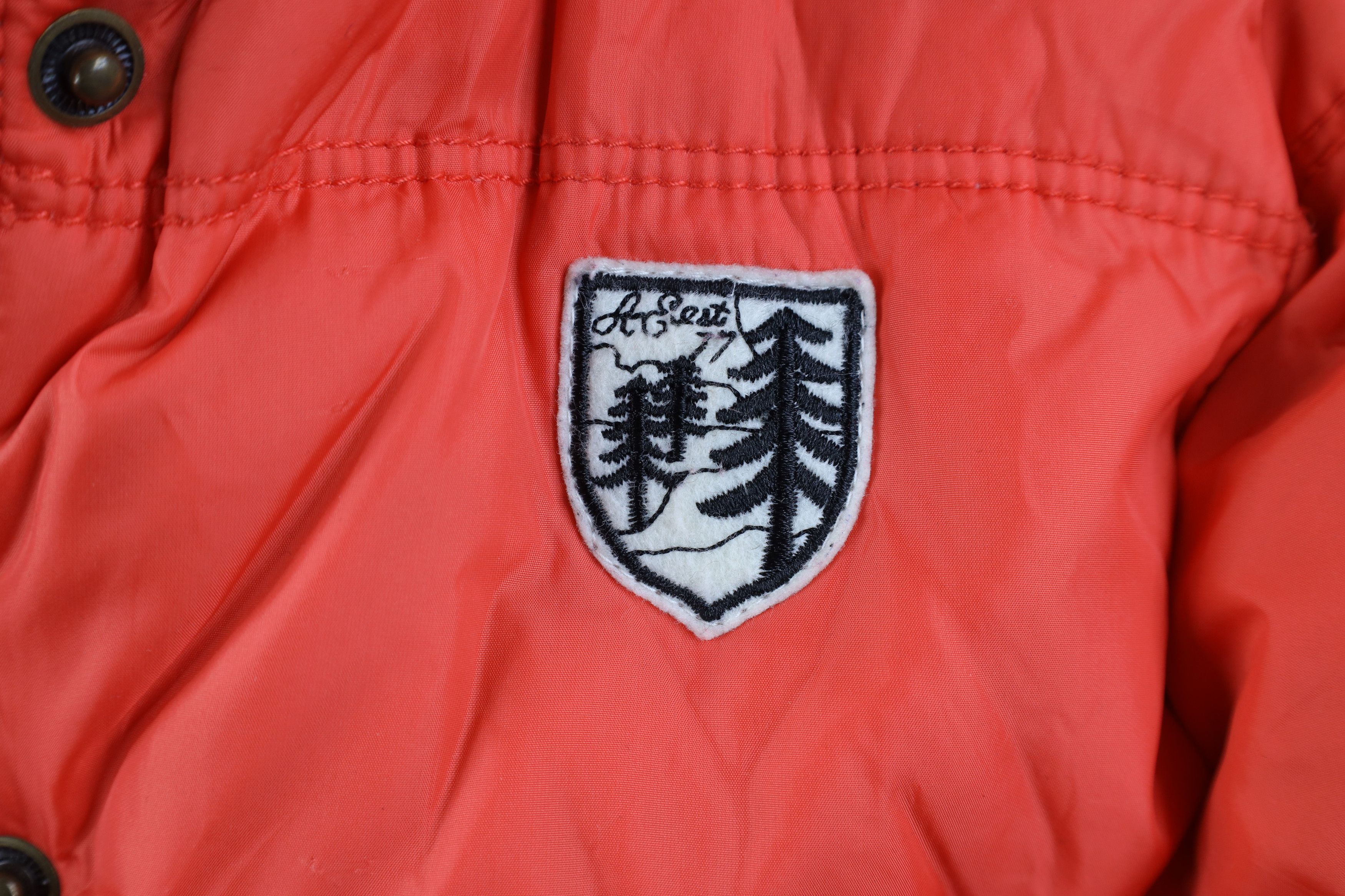 American Eagle Outfitters Vintage 90s Y2K American Eagle Cropped Puffer Jacket Orange Size M / US 6-8 / IT 42-44 - 4 Thumbnail