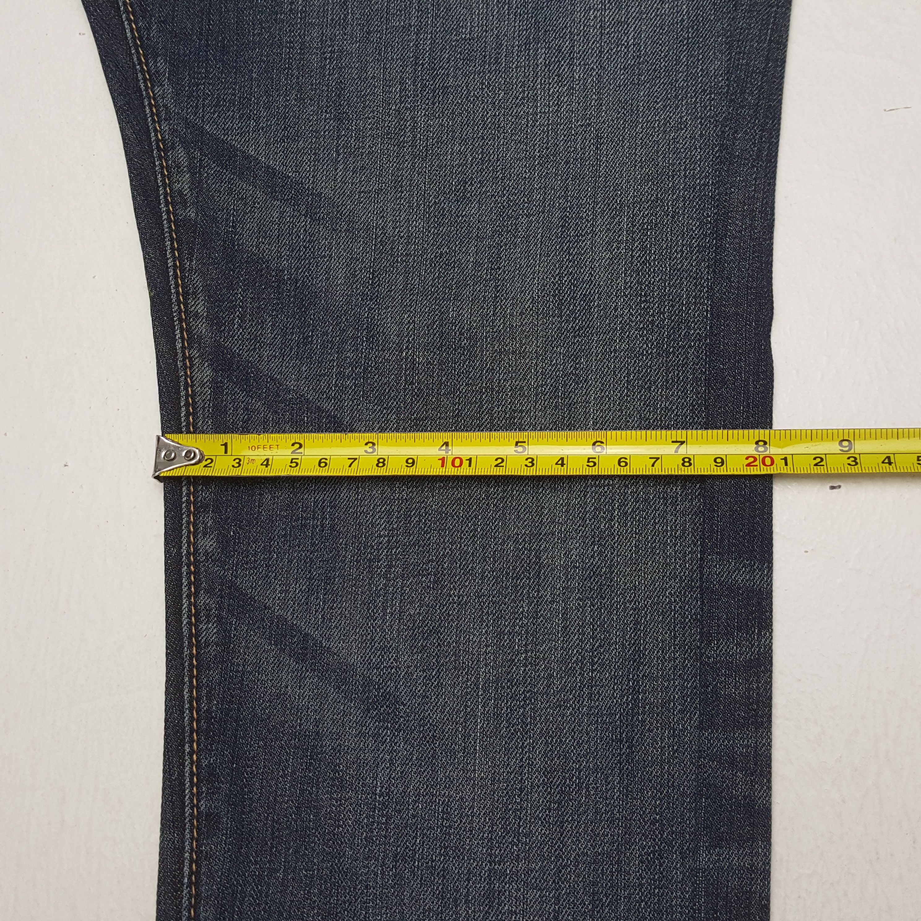 Christian Audigier × Designer × Vintage CHRISTIAN AUDIGIER Denim Fashion Designer Custom Art Jeans Size US 30 / EU 46 - 10 Thumbnail