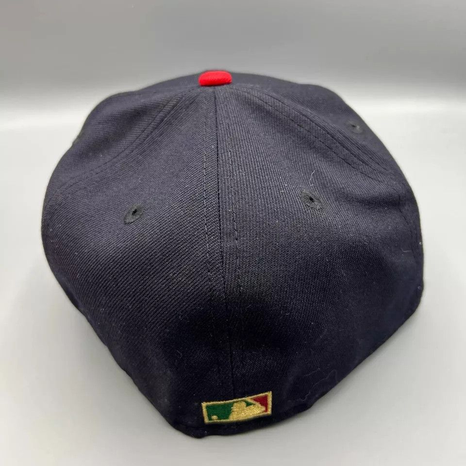 New Era Texas Rangers Hat Men 7 1/2 Black 59Fifty New Era Fitted Cap Size ONE SIZE - 4 Thumbnail