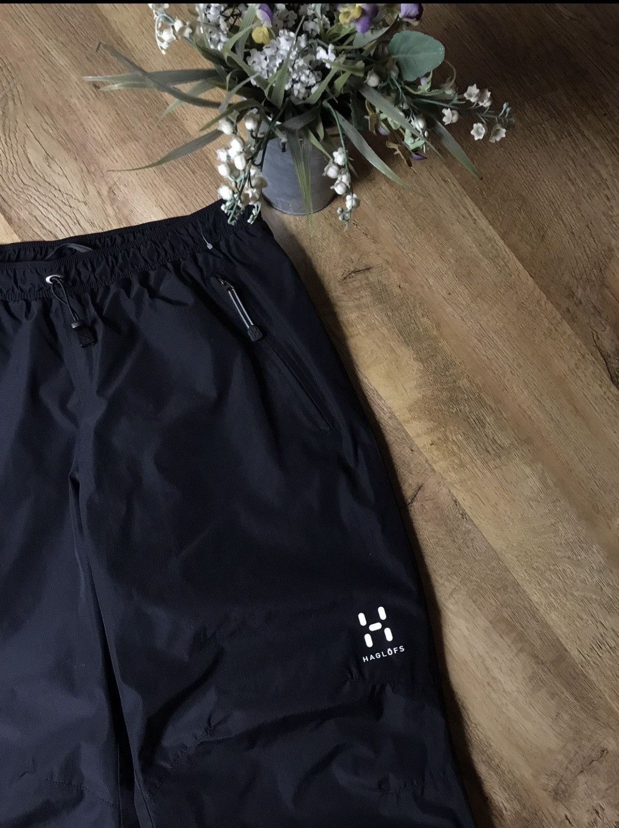 Goretex × Haglofs × Japanese Brand Haglofs AERO Waterproof Pants Membrane Size US 34 / EU 50 - 6 Thumbnail