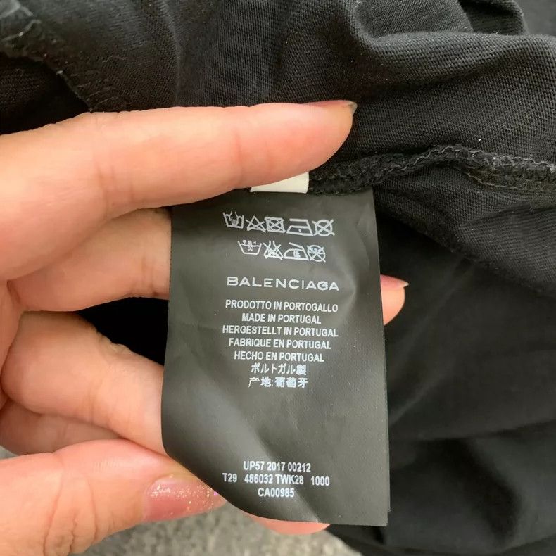 Other Balenciaga Black Cola Short Sleeve Size US XS / EU 42 / 0 - 5 Thumbnail