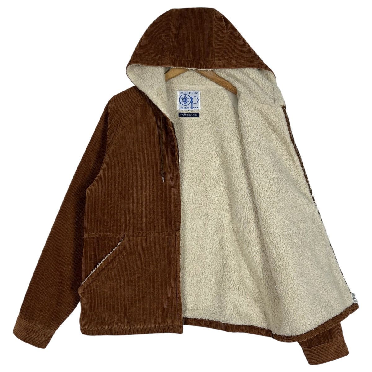 Ocean Pacific Vintage Ocean Pacific Sherpa Jacket SHIPS Jet Blue Exclusive Size US S / EU 44-46 / 1 - 3 Thumbnail