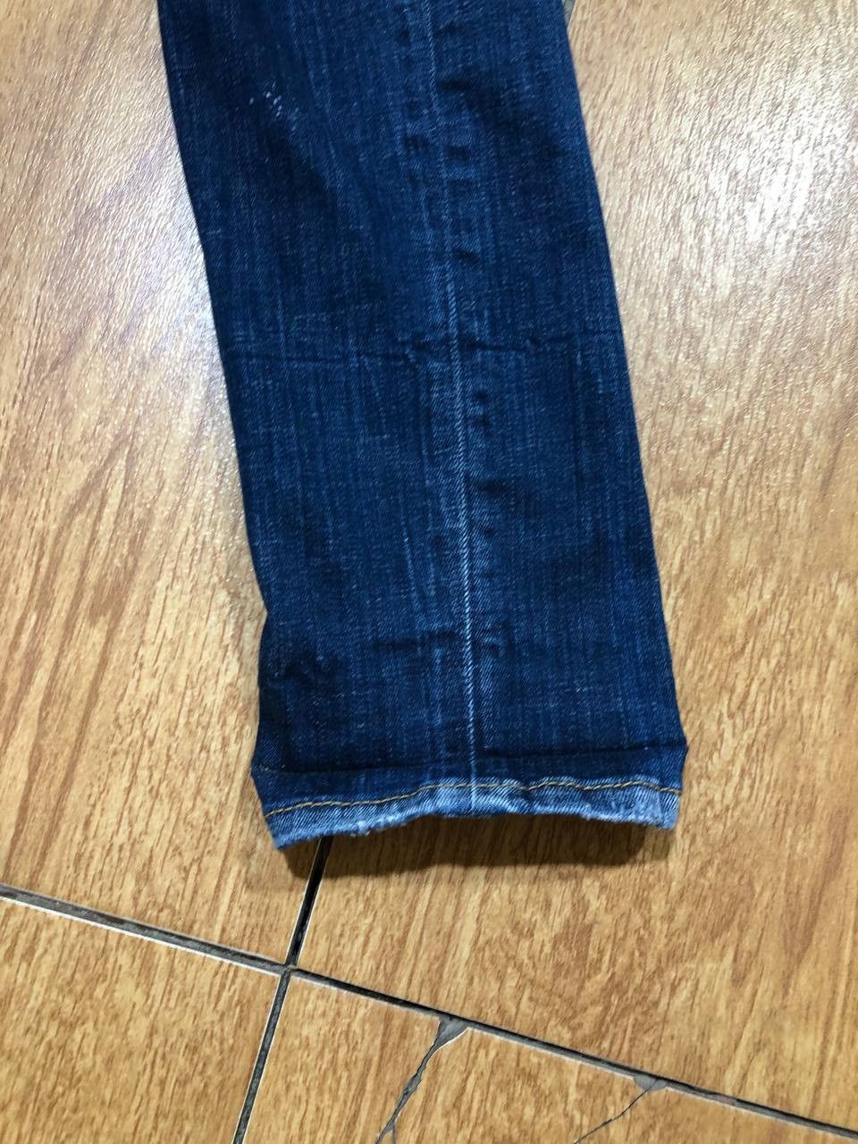 Dsquared2 DSQUARED2 SKINNY DAN Jeans Wash Denim Distressed Button Fly Size US 32 / EU 48 - 21 Thumbnail