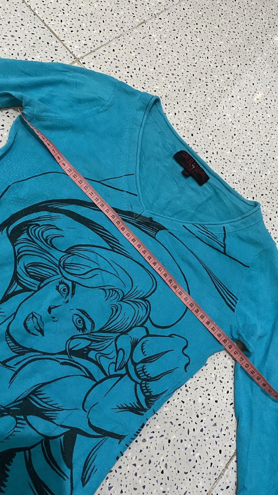 Japanese Brand Y2K Vintage Raw 7 “Superman” Long Sleeve T-shirt Size S / US 4 / IT 40 - 15 Thumbnail