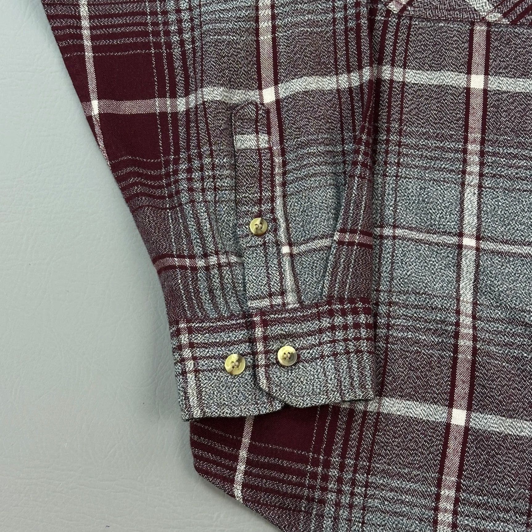 Vintage VINTAGE Appalachian Trail Shirt Mens Large Plaid Acrylic Flannel Long Sleeve 90s Size US L / EU 52-54 / 3 - 3 Thumbnail