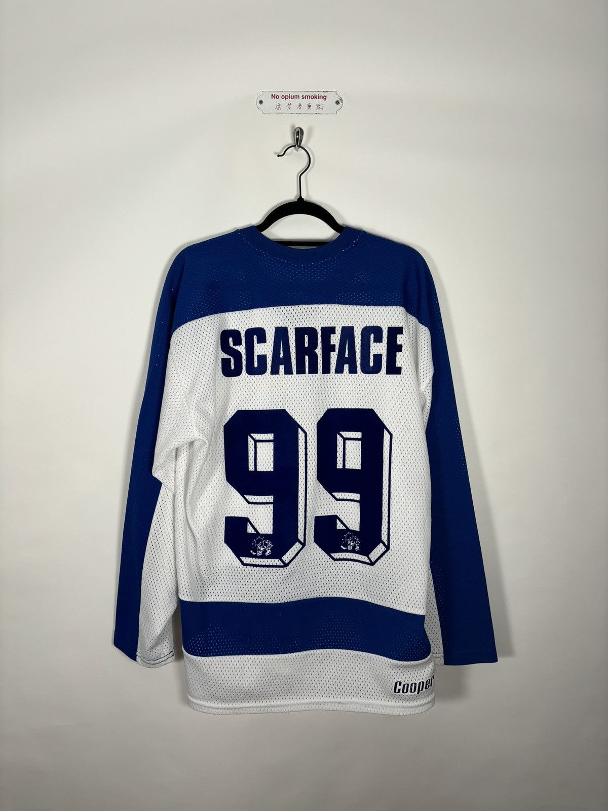 Vintage 🚭 ERD REFERENCE PIECE🚭 80s LE ROSEY SATIN HOCKEY JERSEY Size US XL / EU 56 / 4 - 6 Thumbnail