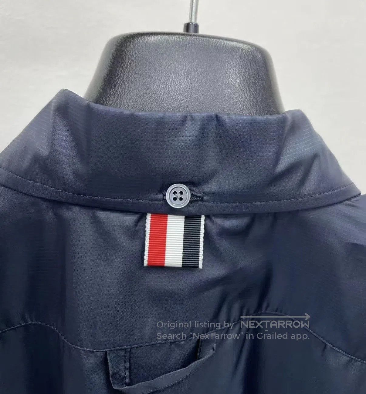 Thom Browne Black Long Sleeve Button-Up Shirt Size L. Size US L / EU 52-54 / 3 - 7 Thumbnail