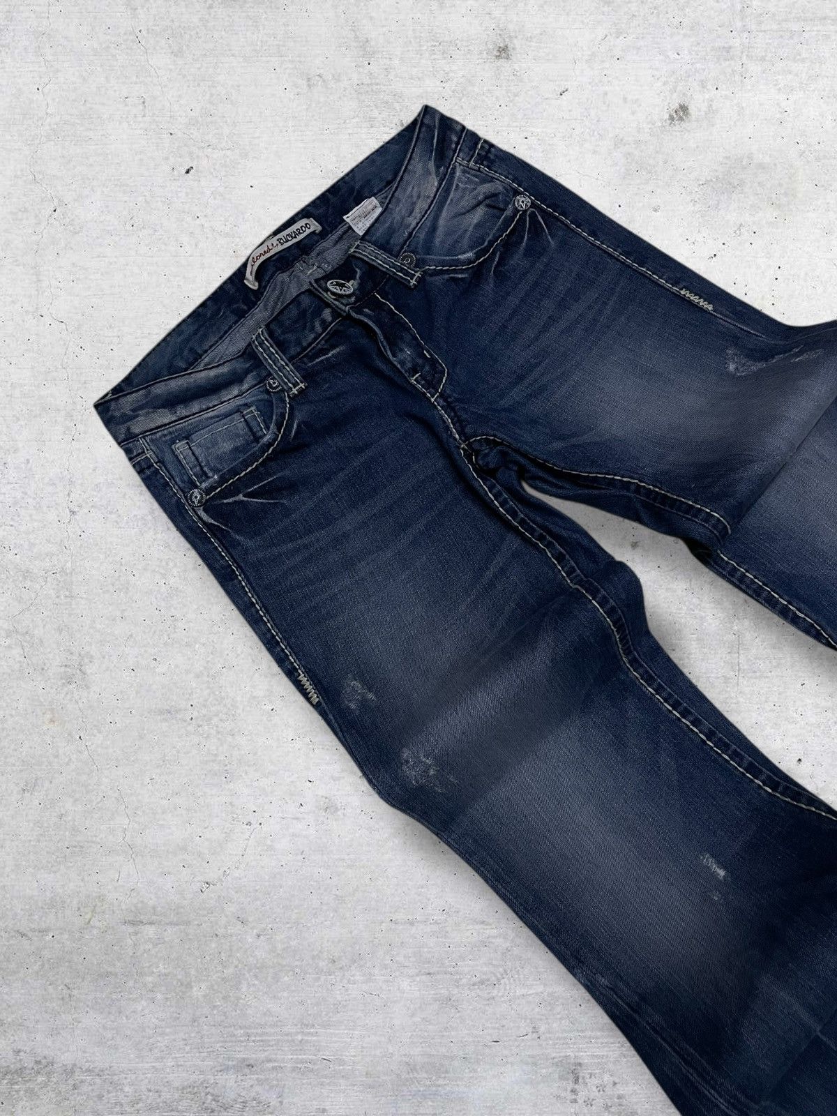 Japanese Brand VINTAGE BUCKAROO CRAFTED JAPAN DESIGNER 90S FLARED CUT DENIM Size US 30 / EU 46 - 7 Thumbnail