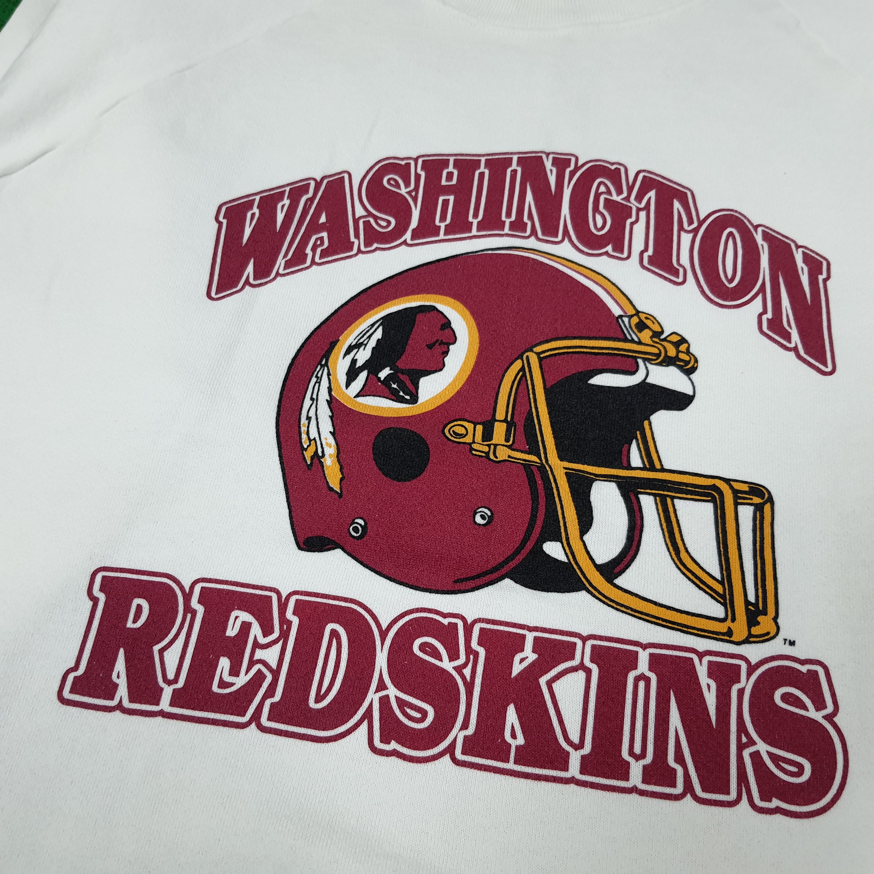 NFL Vintage Washington Redskin Football Team Sweatshirt C251N2 Size US L / EU 52-54 / 3 - 2 Thumbnail