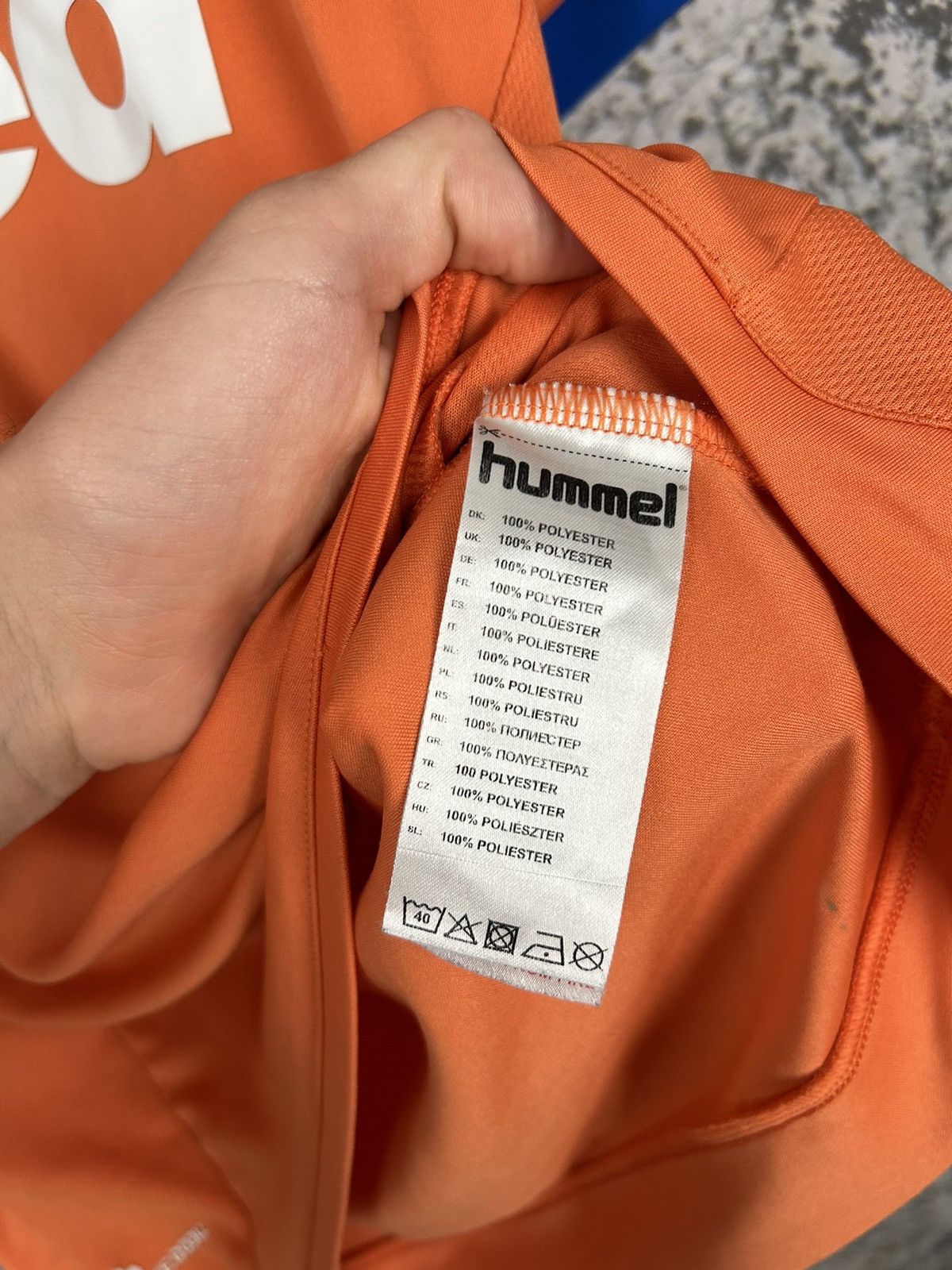 Hummel Vintage Glasgow Rangers Hummel Soccer Jersey Football Size US M / EU 48-50 / 2 - 7 Thumbnail
