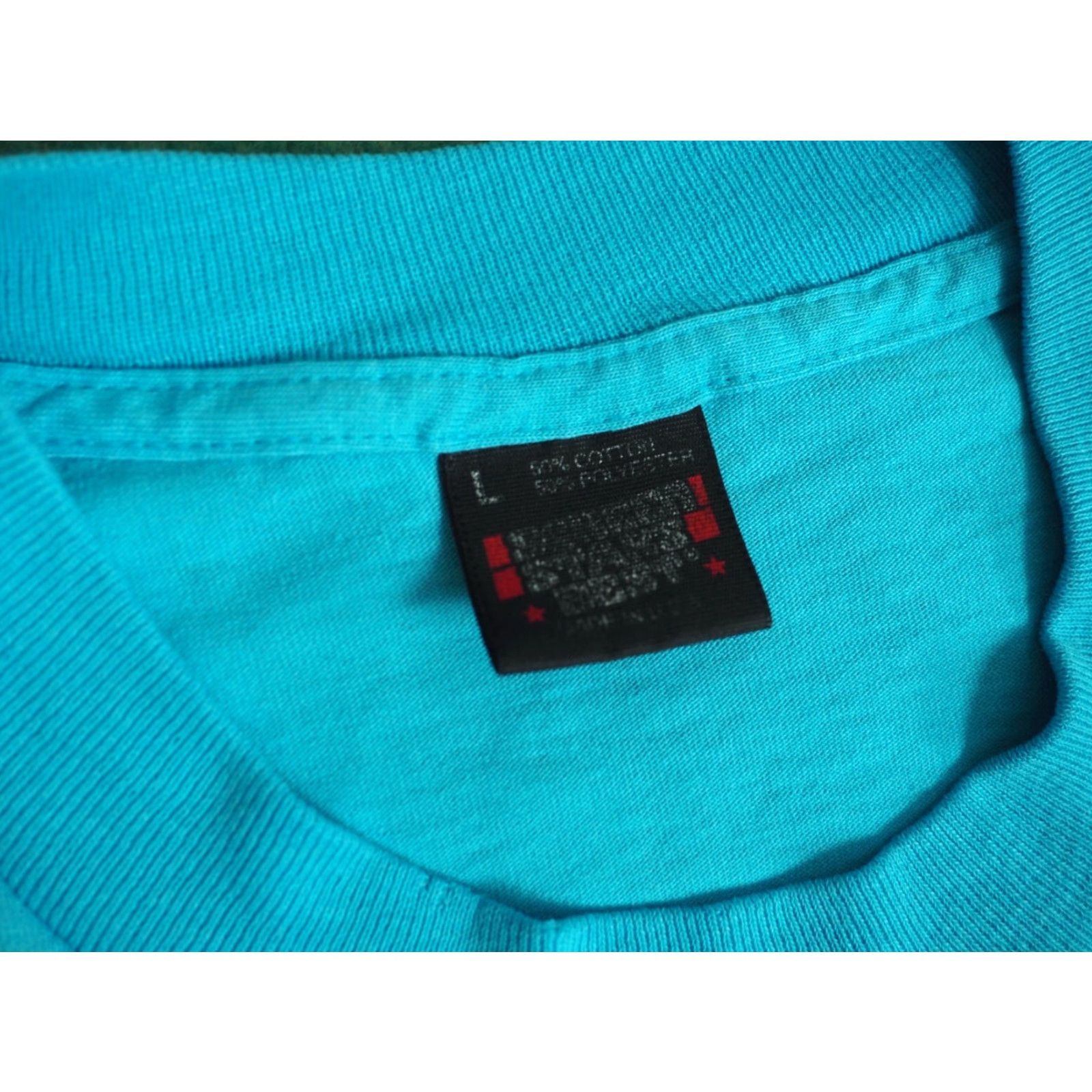 Vintage VTG Screen Stars LCS Computer Tour Tech Promo USA Black Tee Shirt L Mens Graphic Tee 80s 90s Blue Size US L / EU 52-54 / 3 - 7 Thumbnail