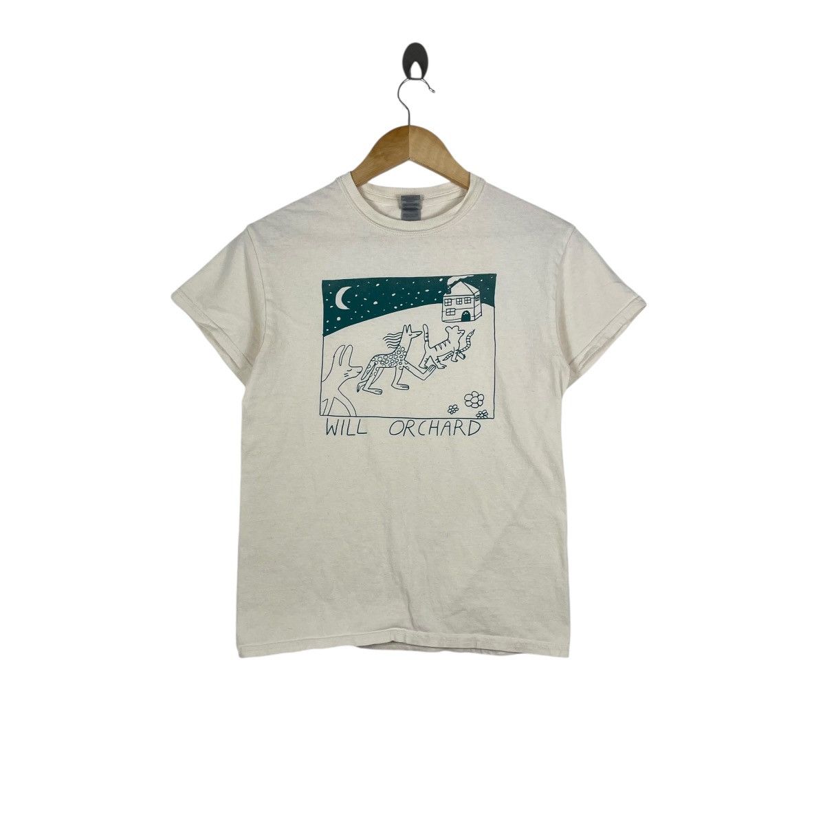Gildan × Vintage Vintage Will Orchard Portrait Art Tee Shirt Size US S / EU 44-46 / 1 - 1 Thumbnail