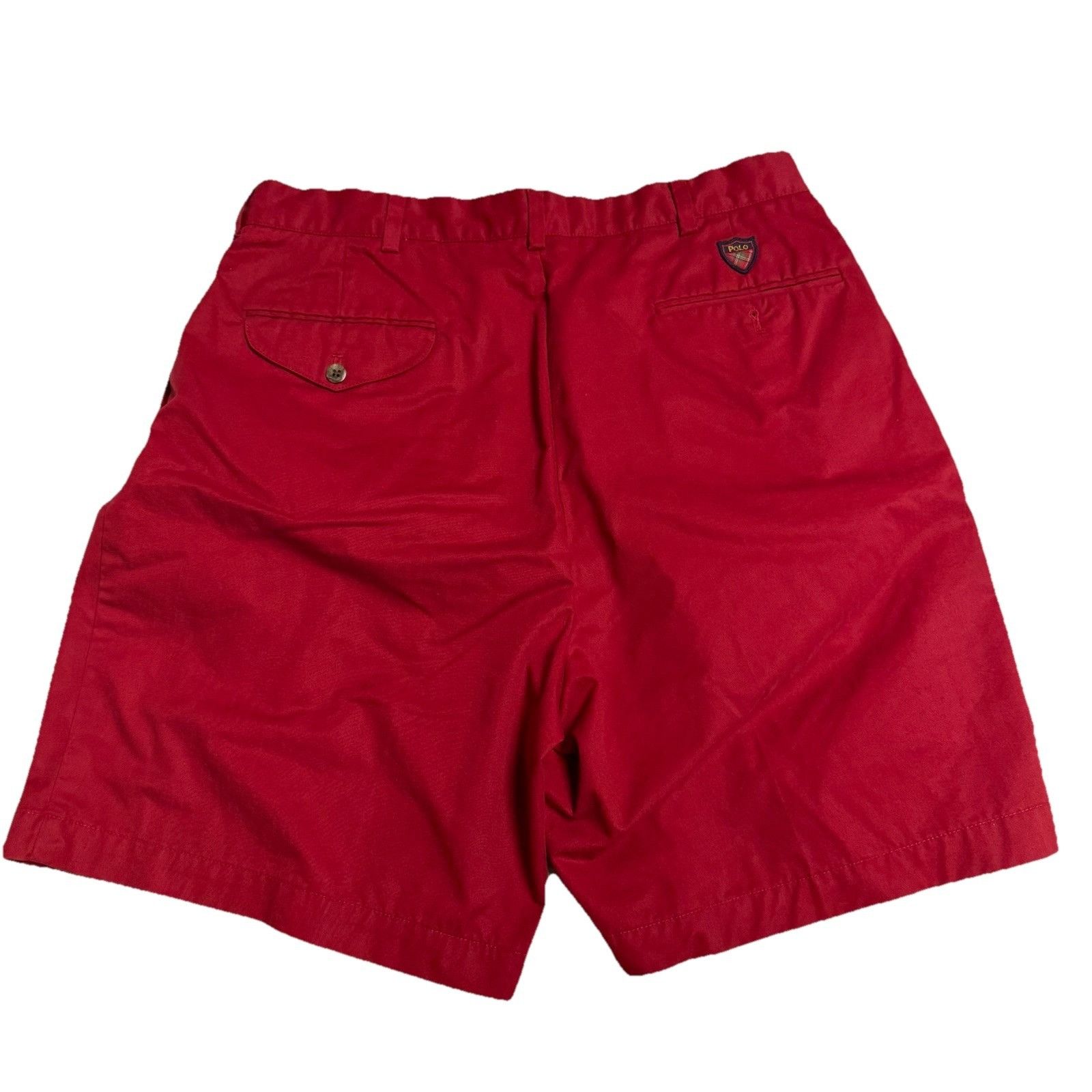 Polo Ralph Lauren Polo Golf Ralph Lauren Shorts Mens 35 (33x8) Red Size US 35 - 2 Thumbnail