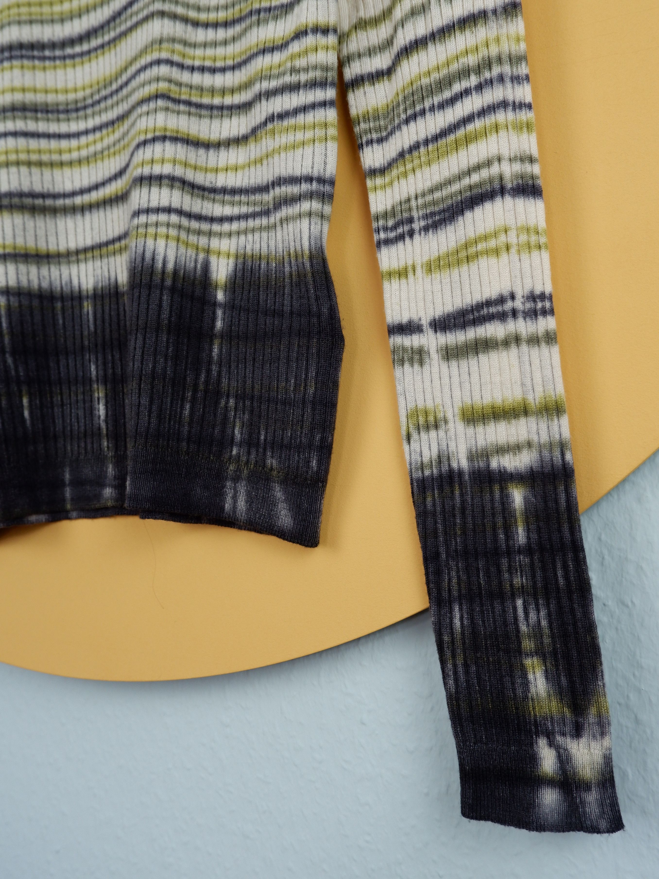 Prada Best price! Prada tie dye wool silk sweater SS04 Size US S / EU 44-46 / 1 - 3 Thumbnail