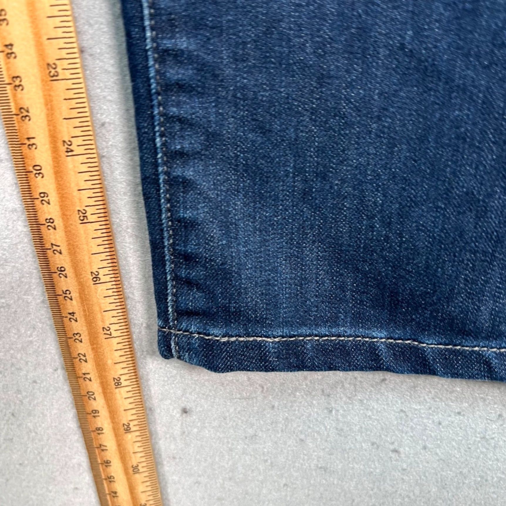 Levi's Levi's 512 Perfectly Slimming Womens Jeans Dark Wash 28 in Inseam Denim Cotton Blend Skinny Size 32" / US 10 / IT 46 - 7 Thumbnail