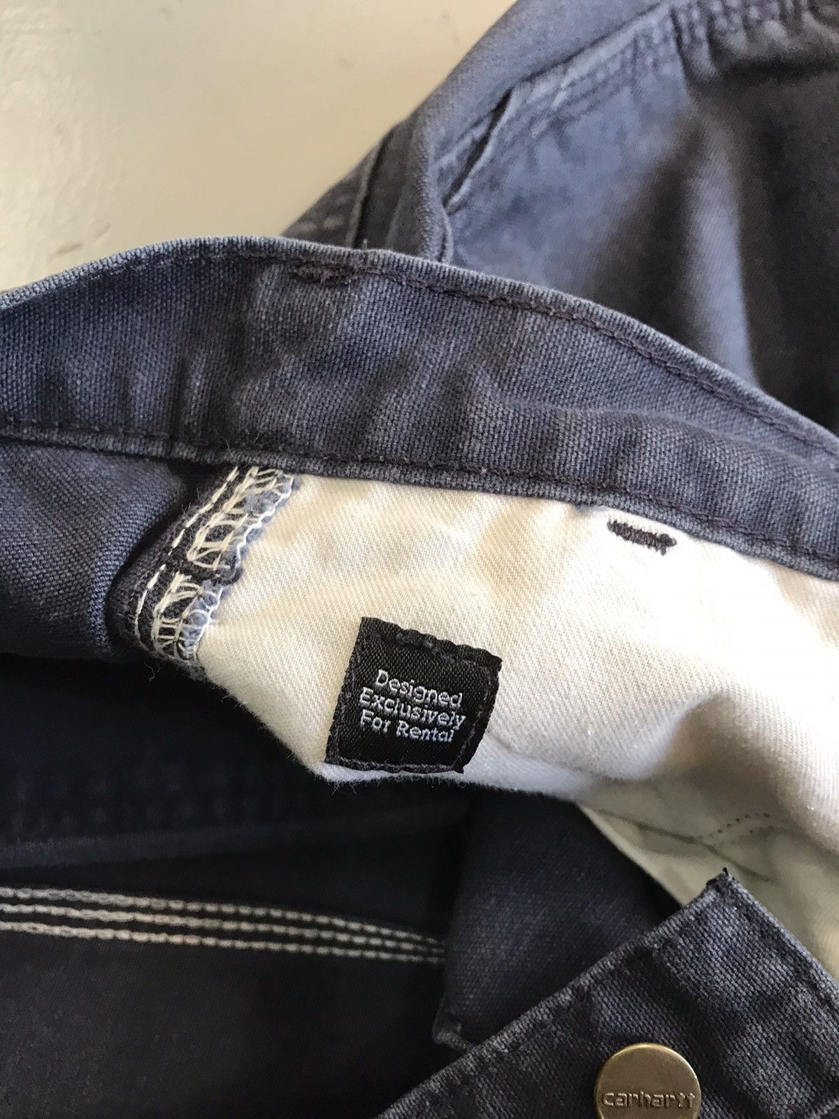 Carhartt × Vintage Vintage Carhartt carpenter denim Size US 34 / EU 50 - 8 Thumbnail