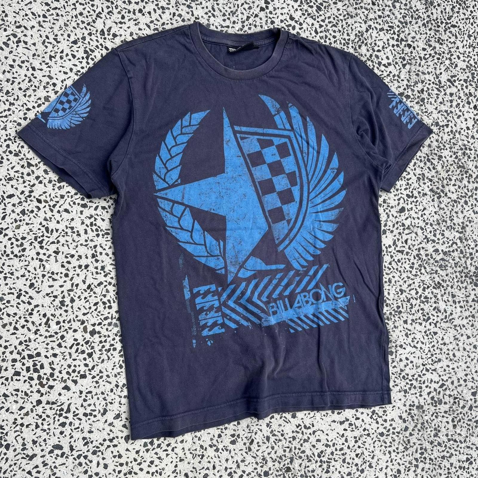 Billabong Billabong Men's Blue and Navy Tshirt Size US L / EU 52-54 / 3 - 1 Thumbnail