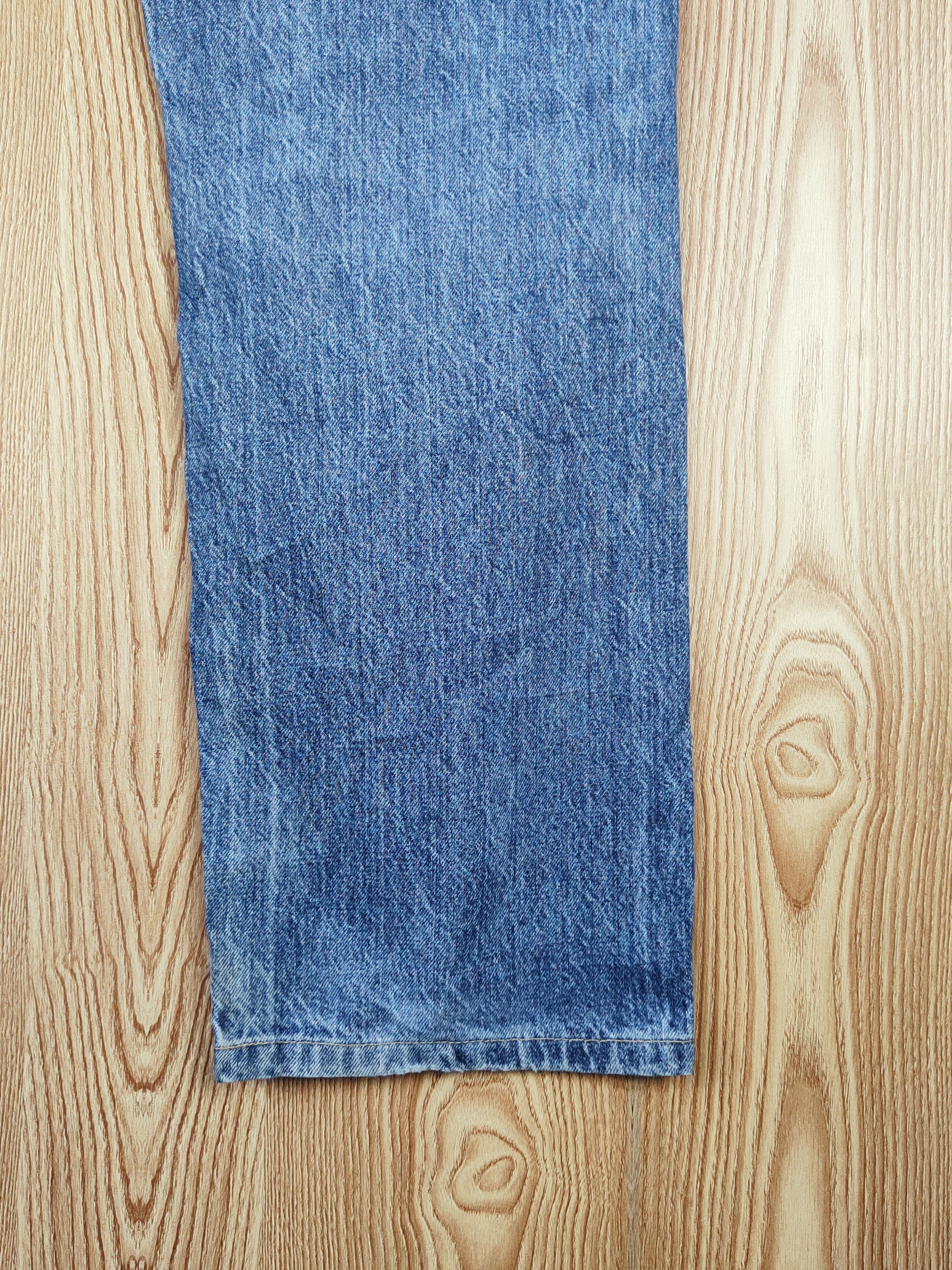 Japanese Brand Uniqlo Blue Distressed Ripped Jeans #S2684 Size US 33 - 11 Thumbnail