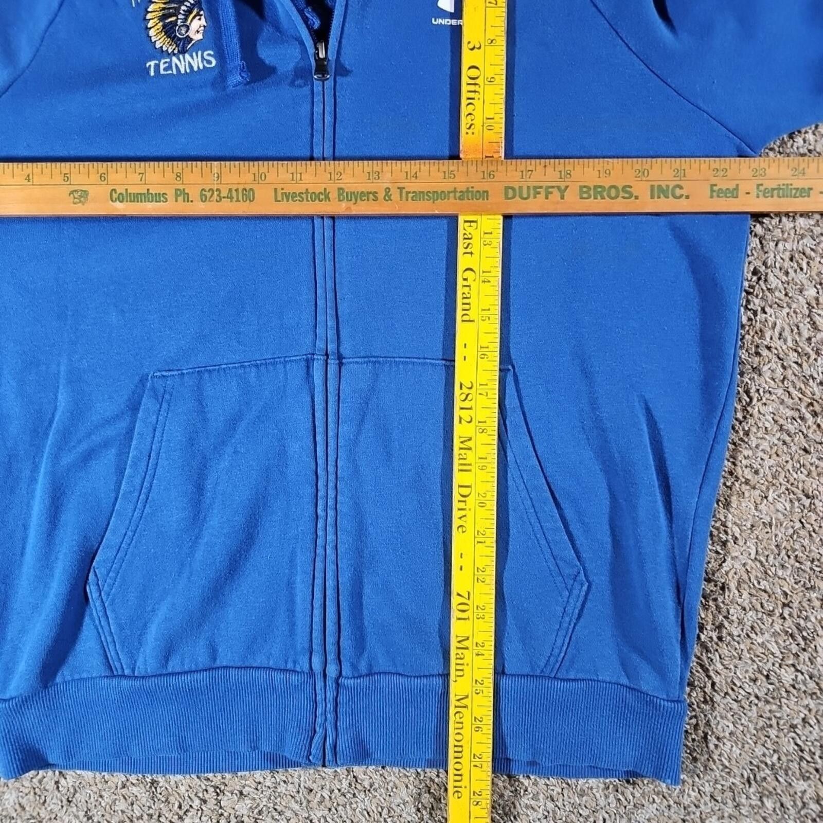 Under Armour Under Armour Fullzip M Blue Hoodie Mukwonago Tennis Size US M / EU 48-50 / 2 - 5 Thumbnail