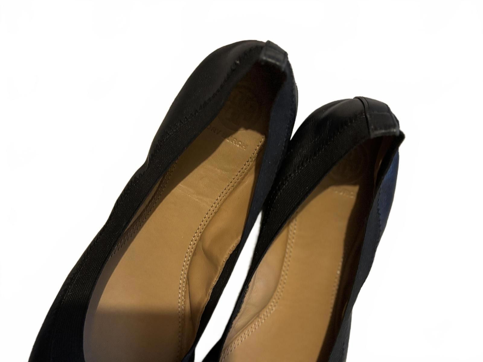 Other Tory Burch Black Leather Ballet Flats with Logo Accent sz 7 Size US 7 / IT 37 - 4 Thumbnail