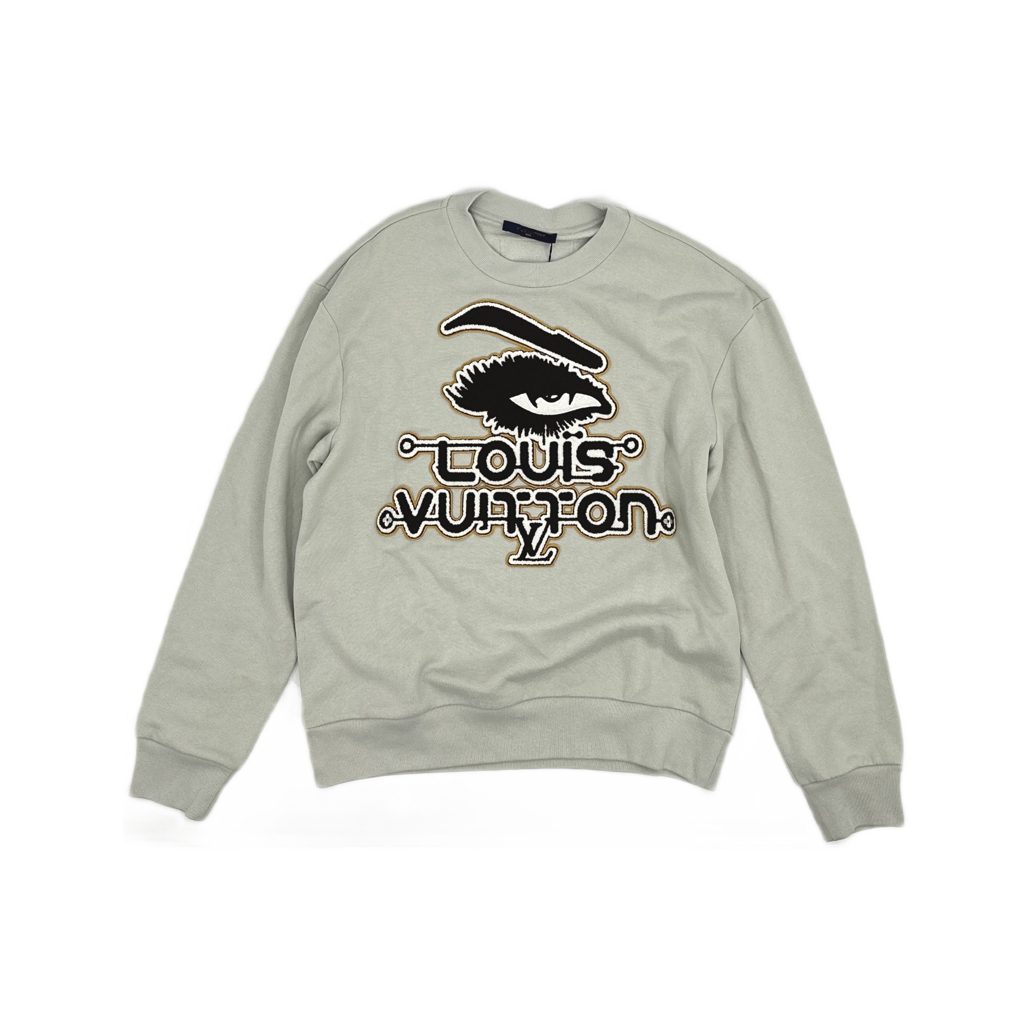 Louis Vuitton Louis Vuitton FW23 Graphic Embroidered Sweatshirt L Size US L / EU 52-54 / 3 - 1 Thumbnail