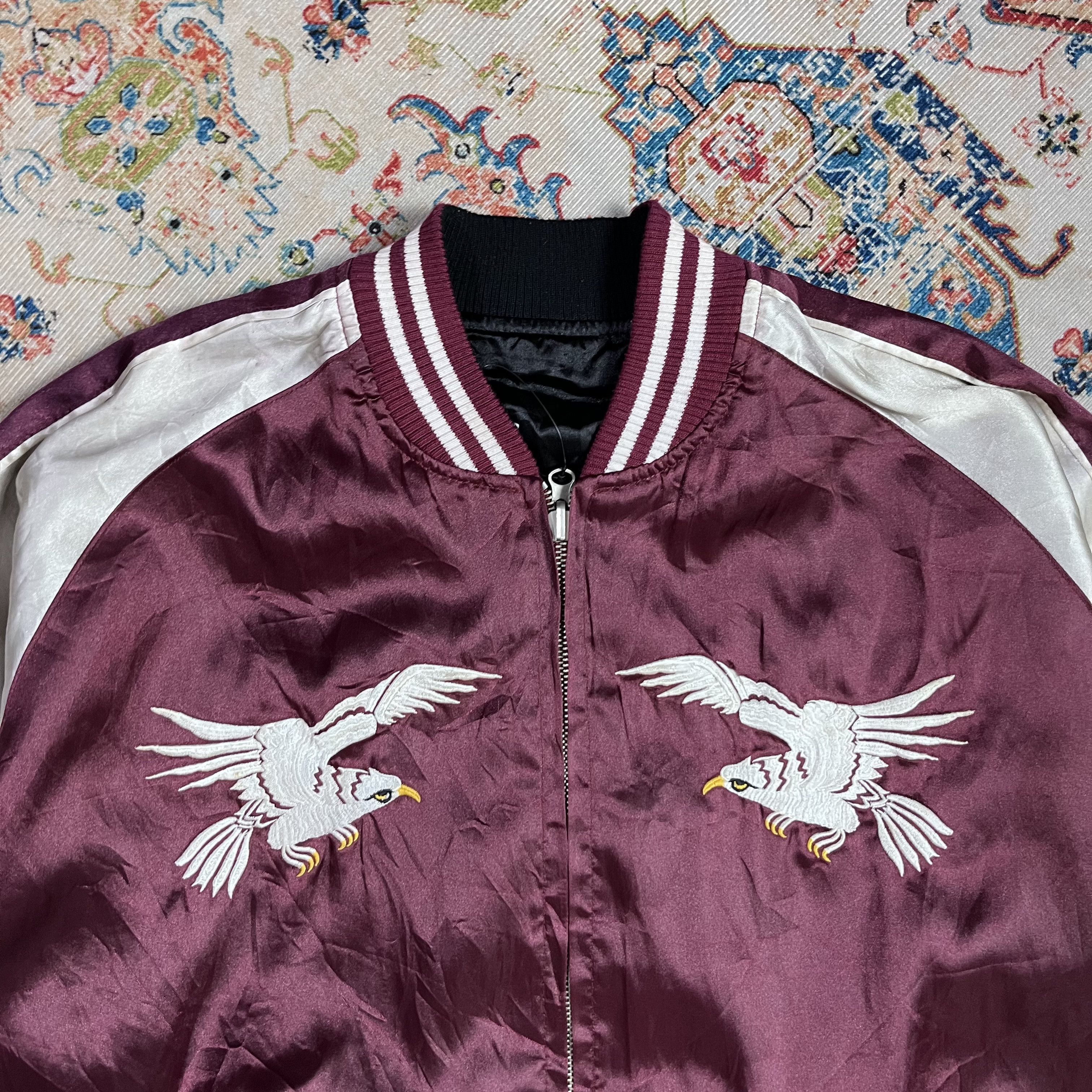Stussy Rare design stussy souvenir jacket reversible Size US L / EU 52-54 / 3 - 4 Thumbnail