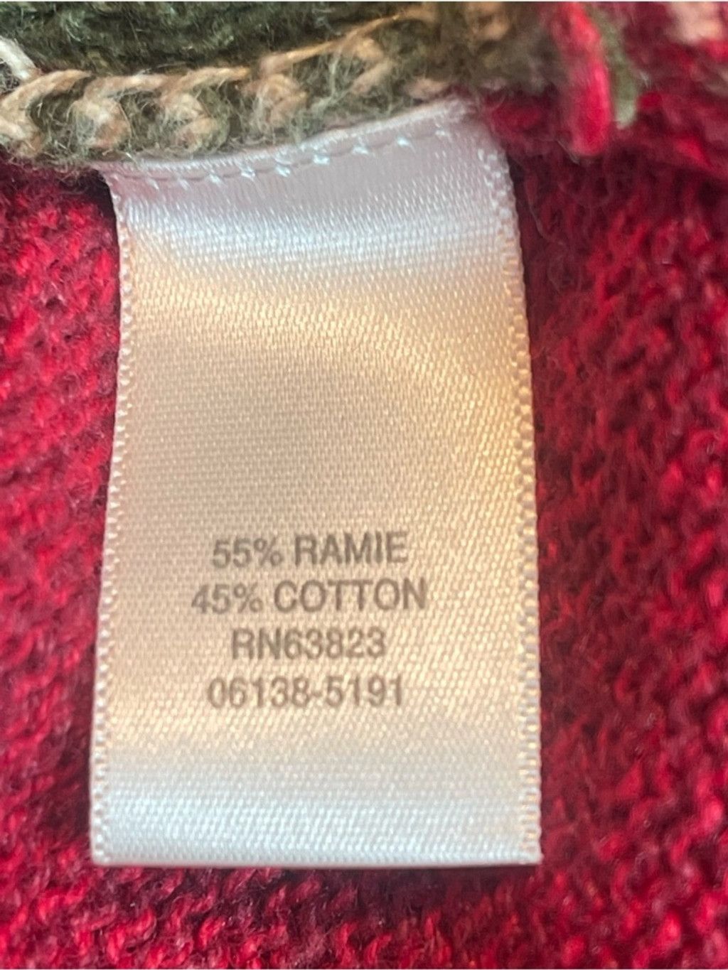 Other Christopher & Banks Vintage XL Patchwork Zip Cardigan Nordic Size XL / US 12-14 / IT 48-50 - 6 Thumbnail
