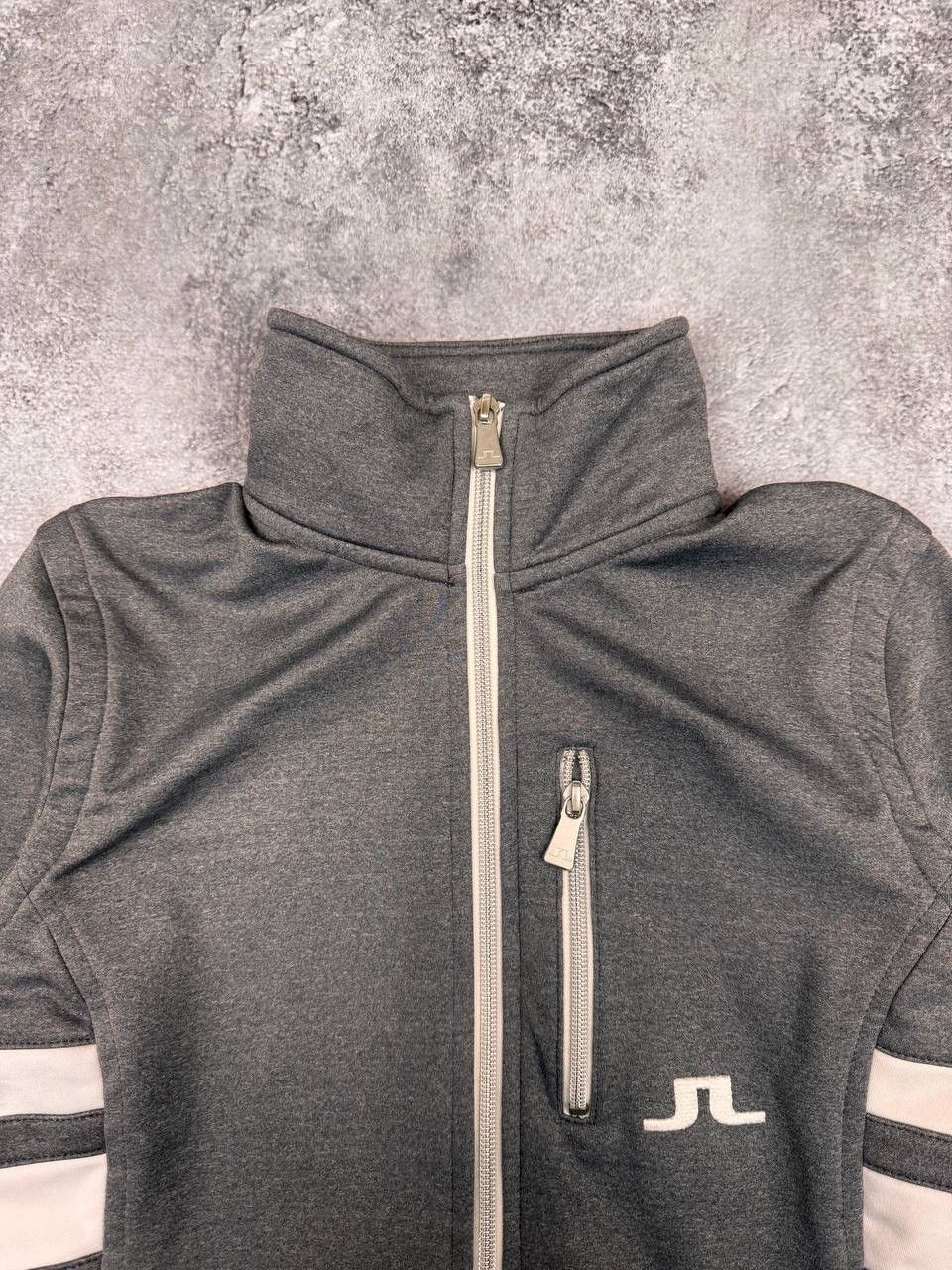 J.Lindeberg J Lindeberg Women Grey Zip Jacket Sport Full Zip Sweatshirt Size M / US 6-8 / IT 42-44 - 4 Thumbnail