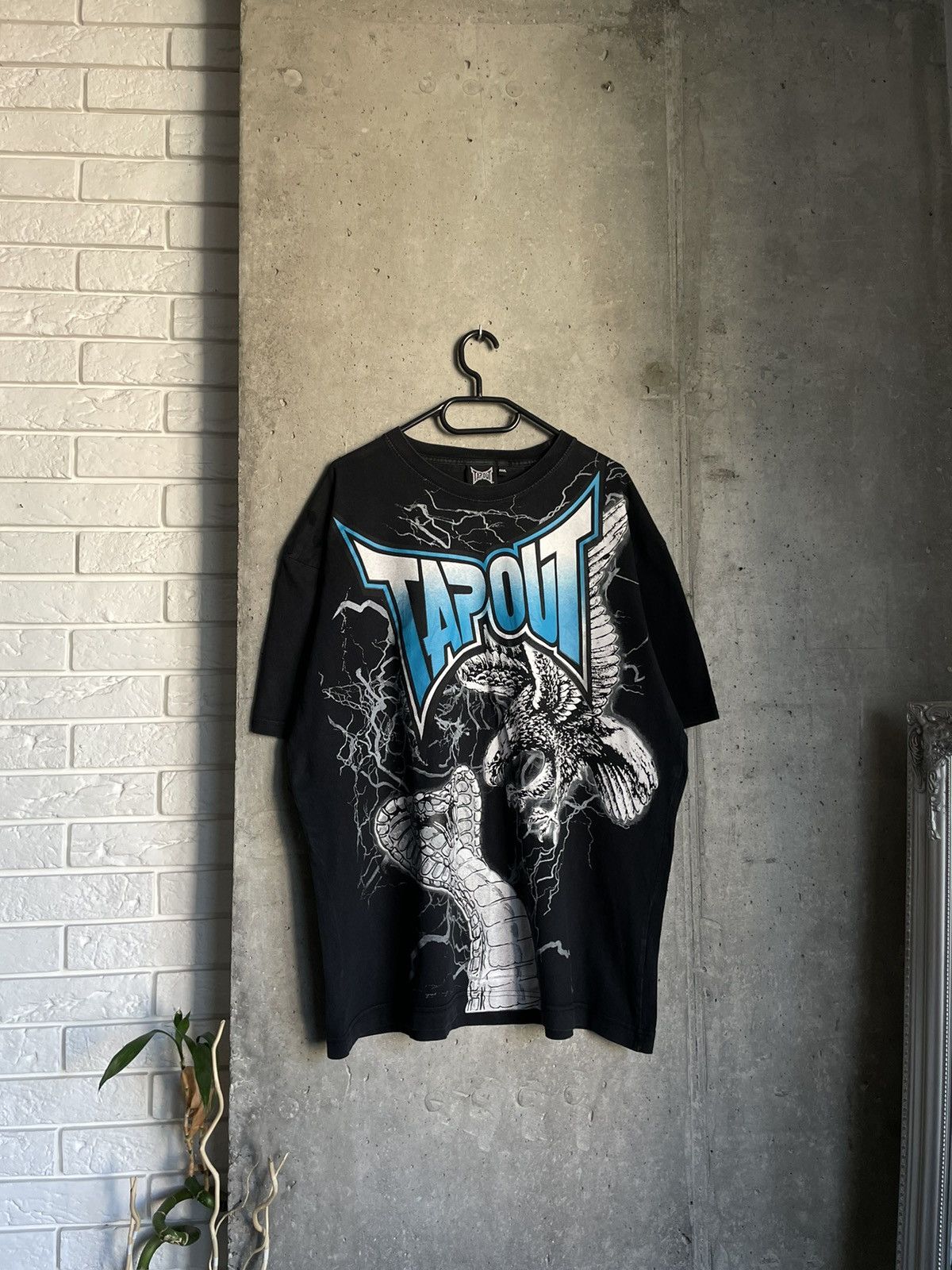 Affliction Vintage Y2K Faded Tapout Affliction Opium Grunge Tee Size US XXL / EU 58 / 5 - 3 Thumbnail