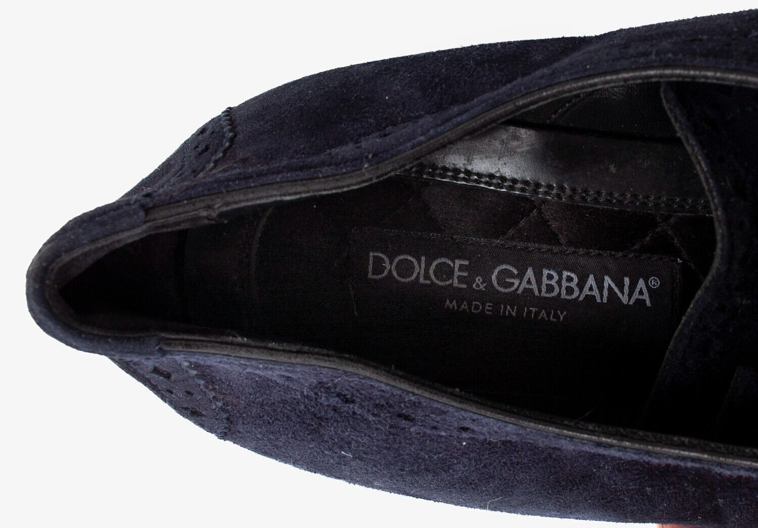 Dolce & Gabbana Original Dolce & Gabbana Men Suede Formal Shoes H5054 Size US 8 / EU 41 - 7 Thumbnail