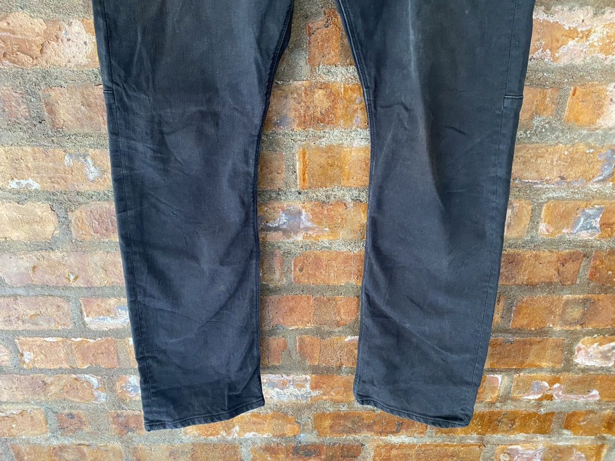 Japanese Brand × Lad Musician × Nonnative 2000s Nonactive black raw denim pants Size US 33 - 5 Thumbnail