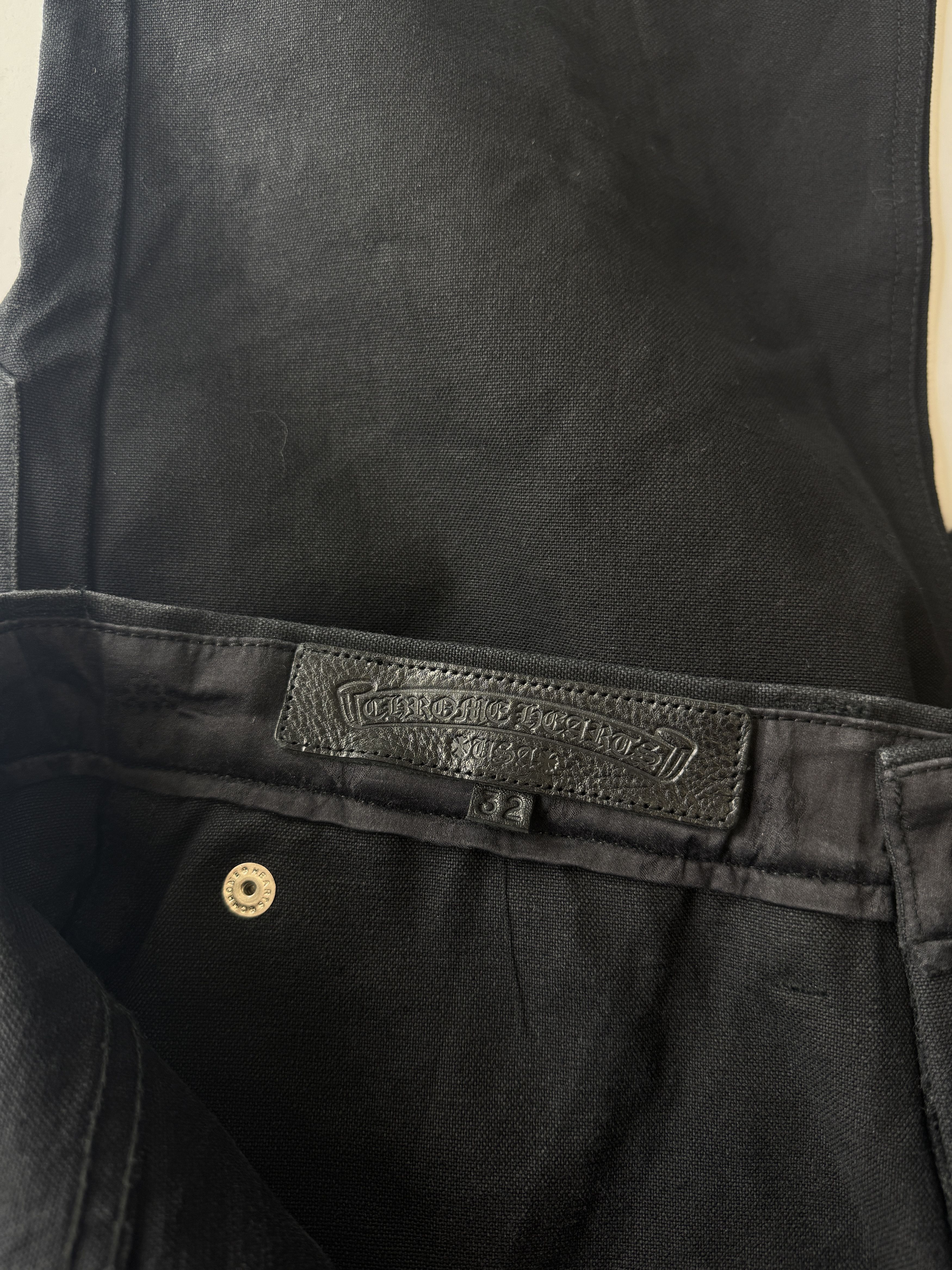 Chrome Hearts Chrome Hearts Cross Patch Double Knee Carpenter Pants - 32 Size US 32 / EU 48 - 11 Thumbnail