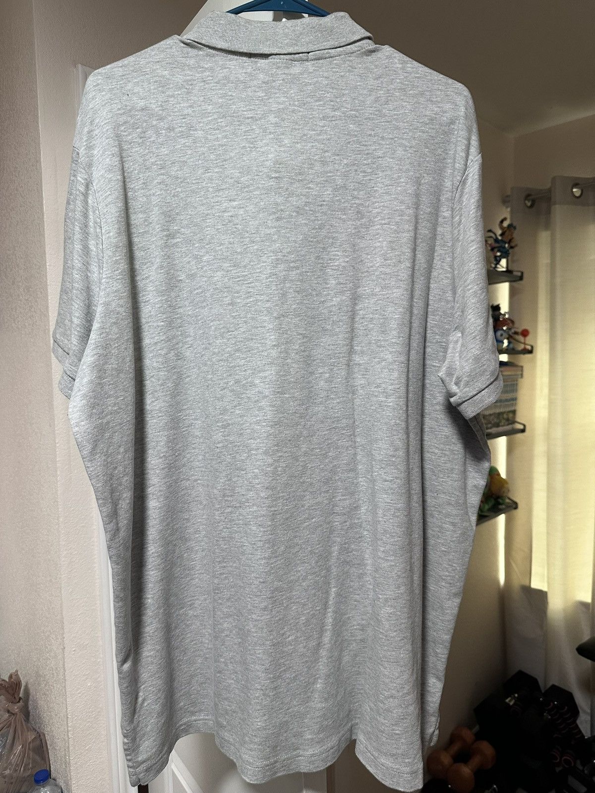 U.S. Polo Assn. U.S. Polo Assn. Men's Interlock Polo Gray Shirt Size US XXL / EU 58 / 5 - 8 Thumbnail