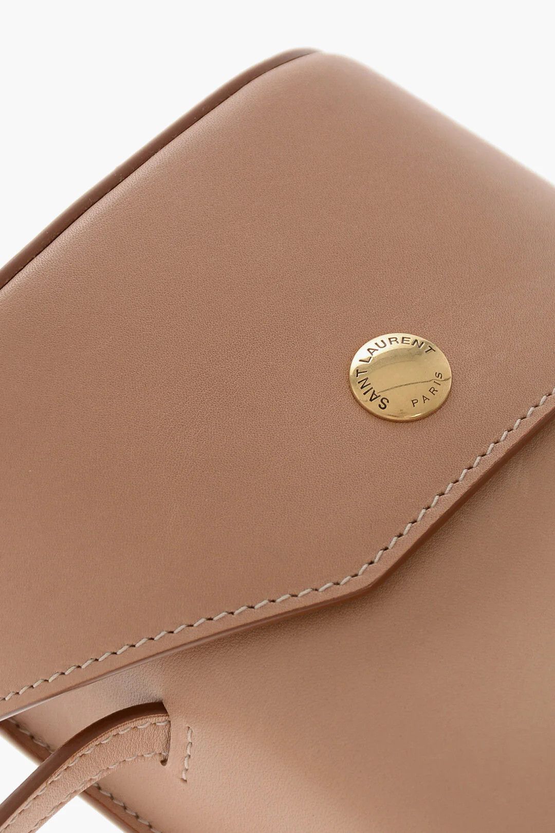 Saint Laurent Paris og1mm0426 Size: OS / Leather Mini Bag in Beige Size ONE SIZE - 4 Thumbnail