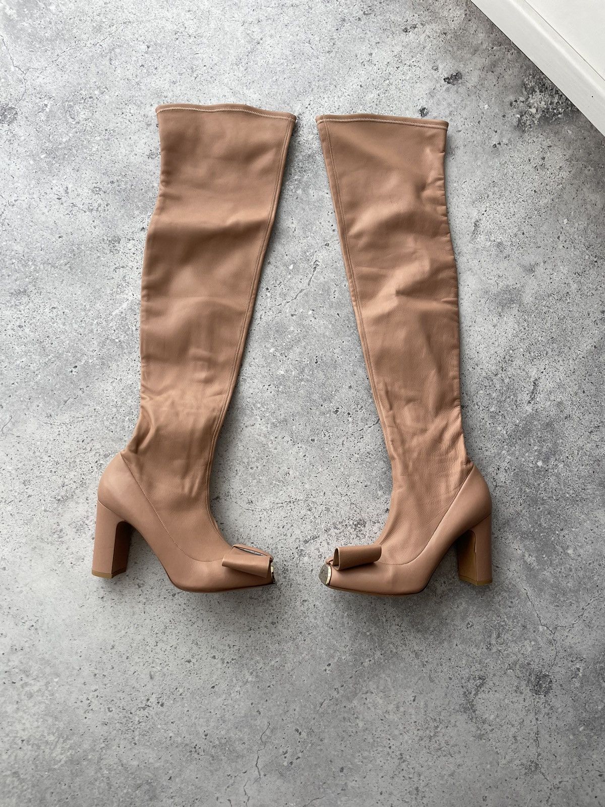 Valentino Valentino Garavani Thigh High Heels Over The Knee boots Size US 10 / IT 40 - 6 Thumbnail