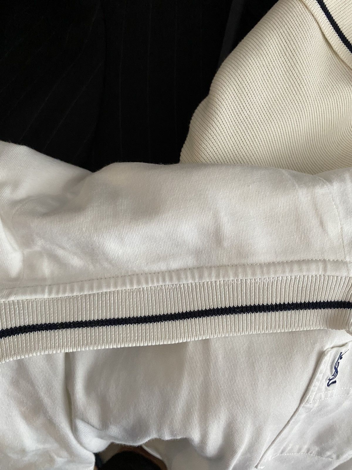 Yves Saint Laurent 90s YSL T-Shirt White Size US XL / EU 56 / 4 - 16 Thumbnail