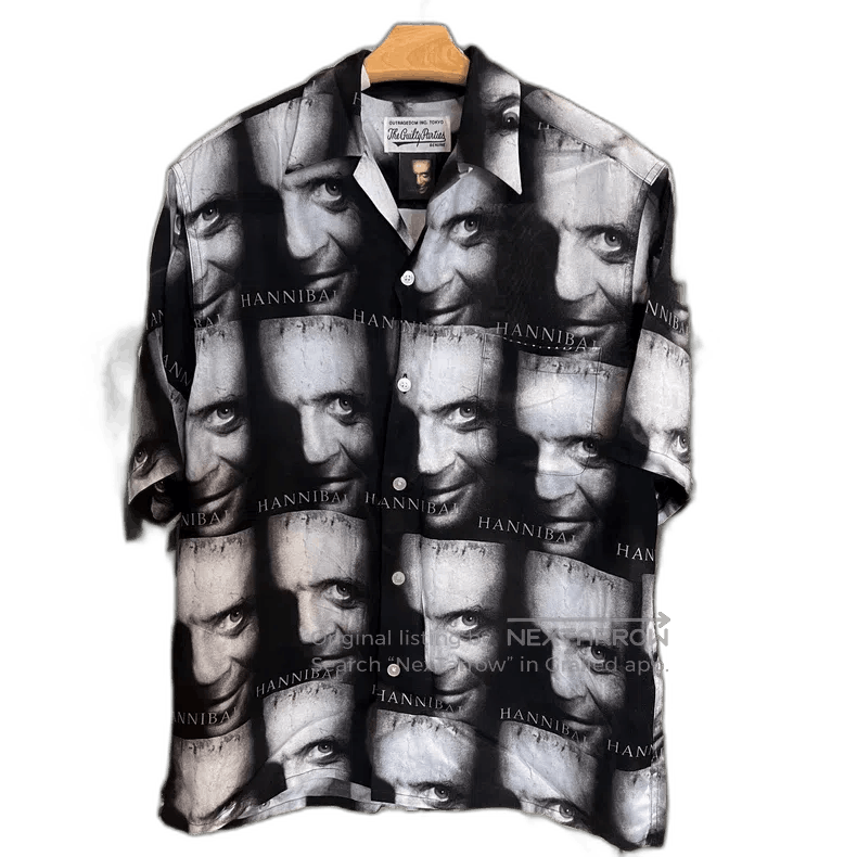 Wacko Maria Wacko Maria Hannibal Print Short Sleeve Shirt Size US M / EU 48-50 / 2 - 1 Thumbnail
