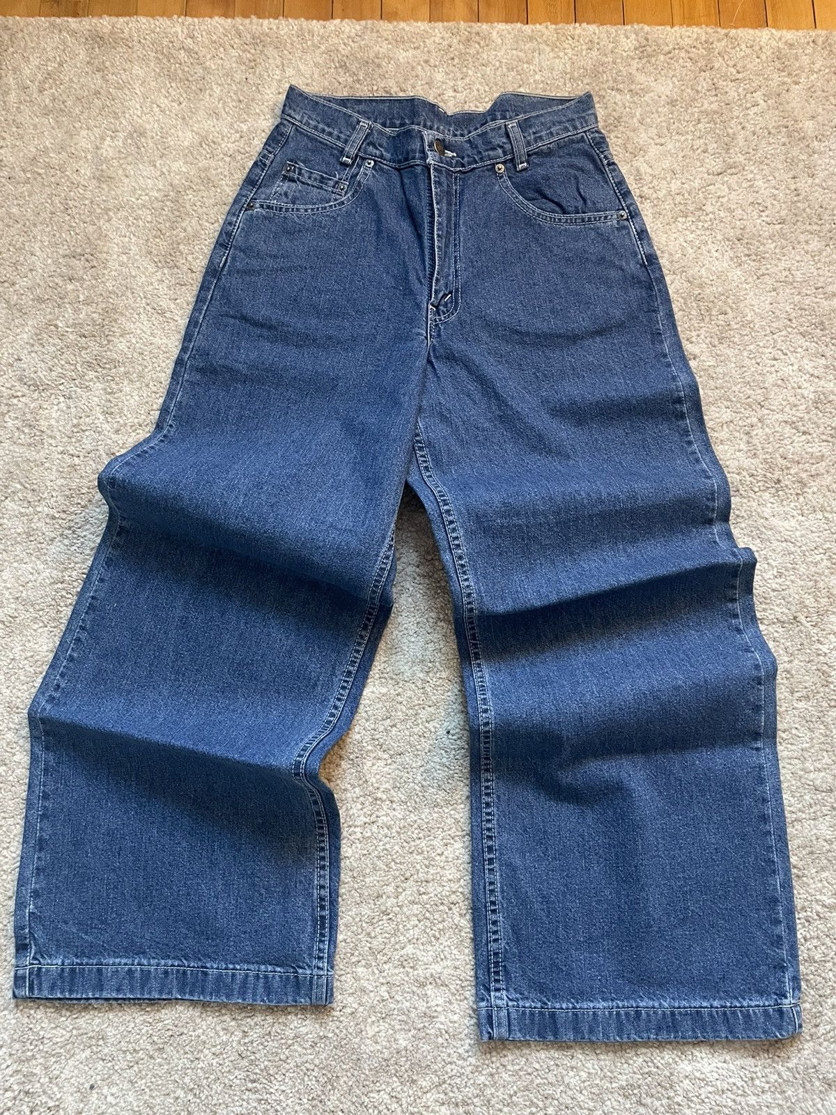 Levi's Vintage Clothing Extreme wide leg Levis 476 deadstock 90’s Size US 28 / EU 44 - 3 Thumbnail