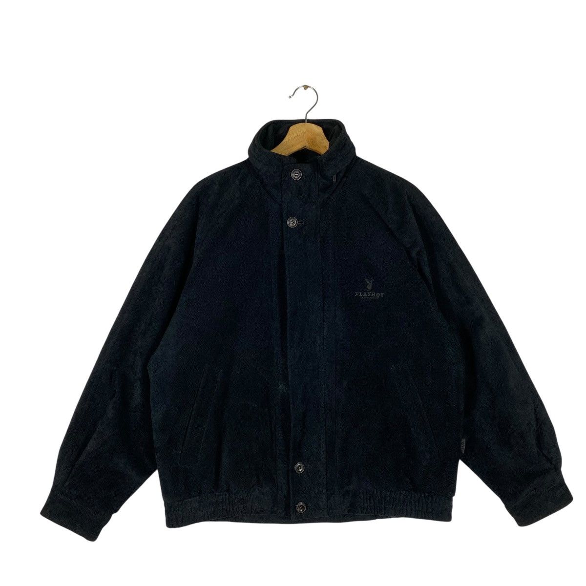 Playboy Vintage Playboy Sport Bomber Zipper/Button Jacket M Size Size US M / EU 48-50 / 2 - 1 Thumbnail