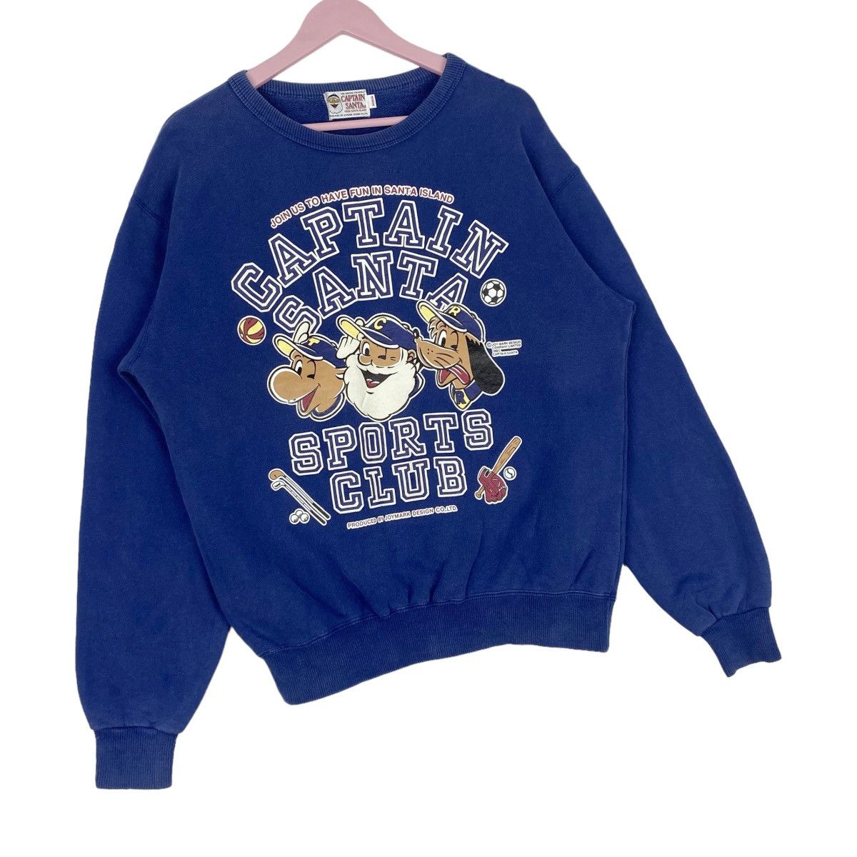 Designer × Vintage Captain Santa Sweatshirt Crewneck Pullover Jumper Size L Size US L / EU 52-54 / 3 - 4 Thumbnail