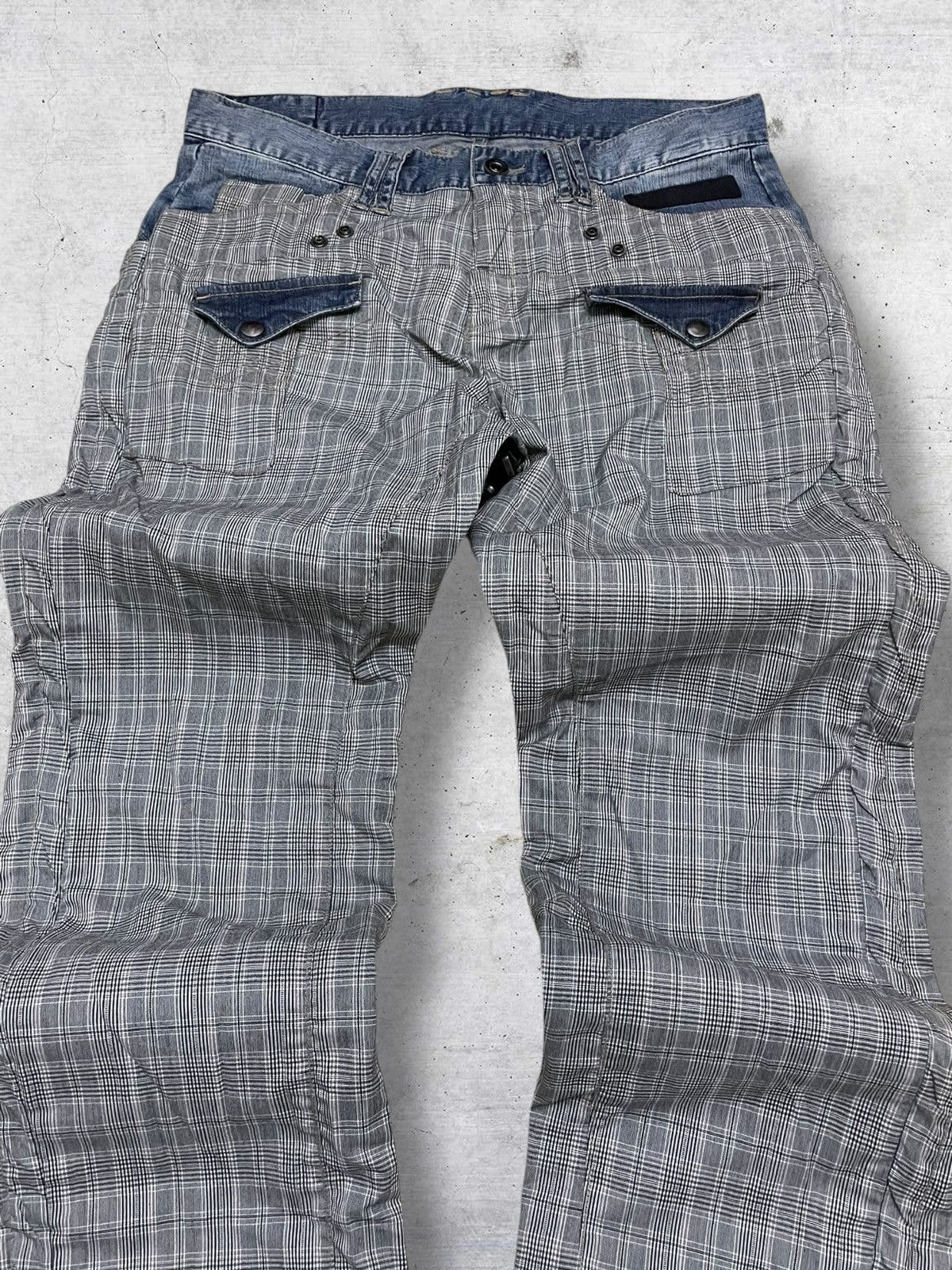 PPFM VINTAGE PPFM DESIGNER JAPAN ARCHIVE ANARCHY REVERSIBLE DENIM Size US 32 / EU 48 - 19 Thumbnail