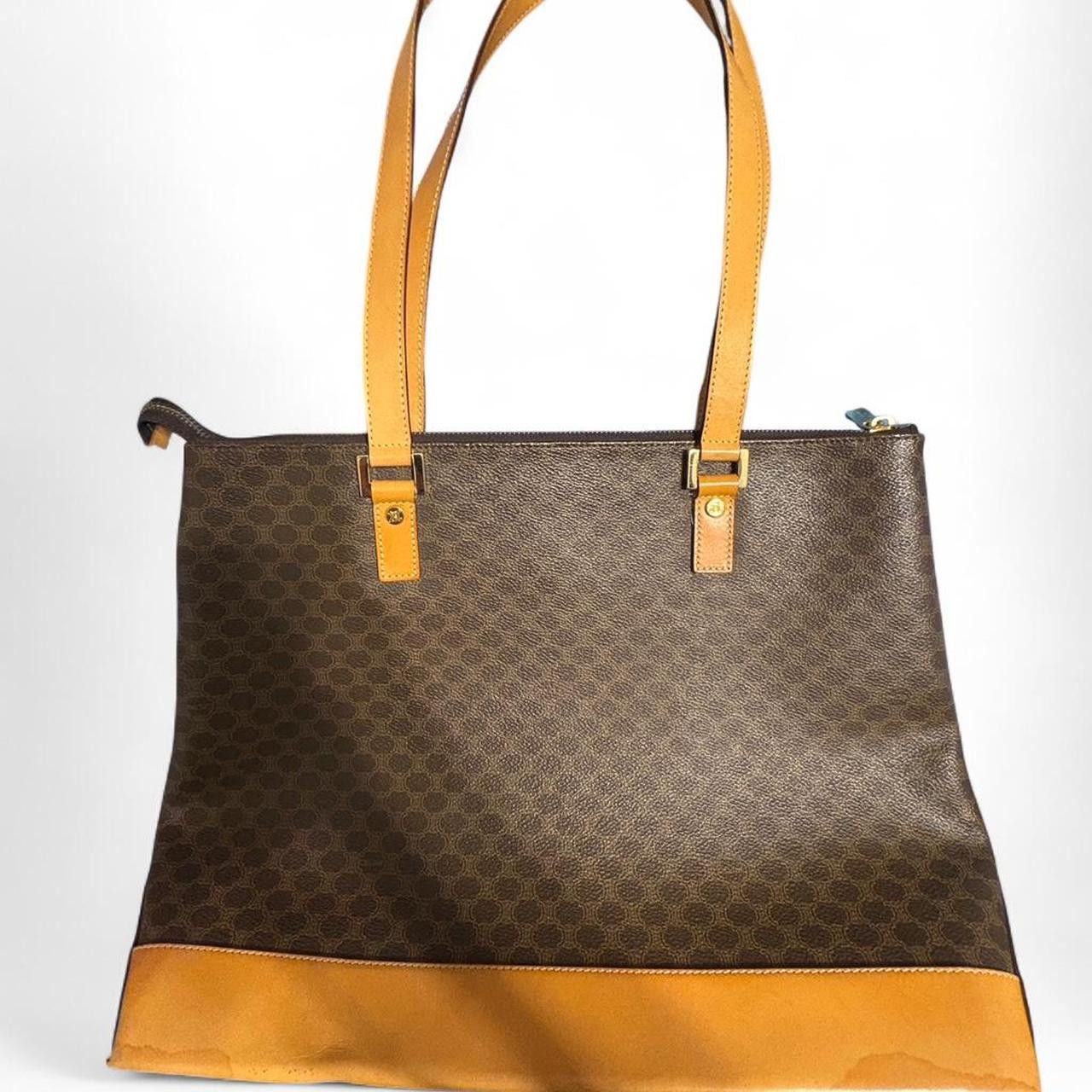 Celine Celine Macadam Tote Bag Leather has some water damage Size ONE SIZE - 1 Thumbnail