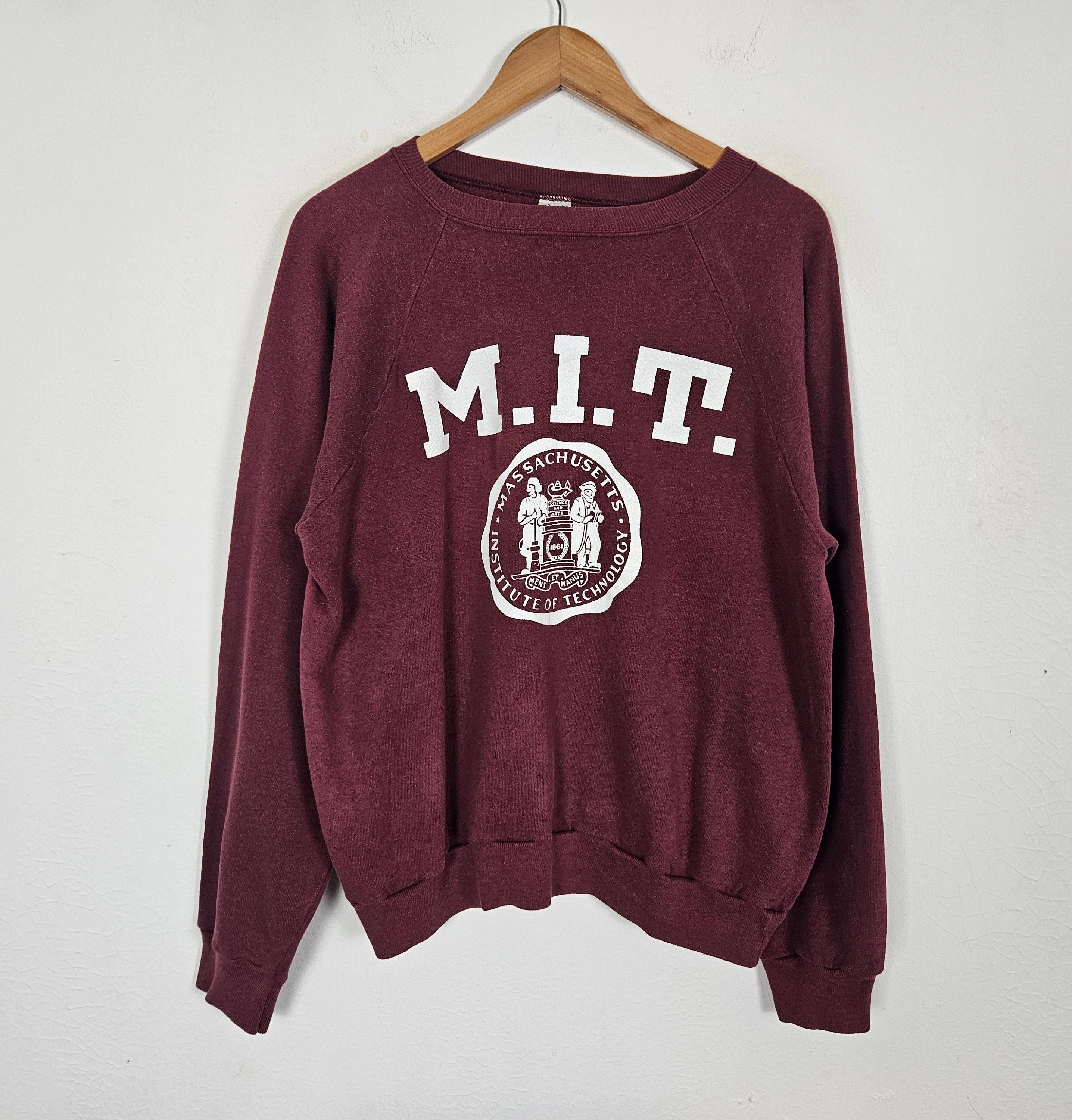 Champion Vintage 80s Champion MIT logo sweatshirt Size US L / EU 52-54 / 3 - 2 Thumbnail
