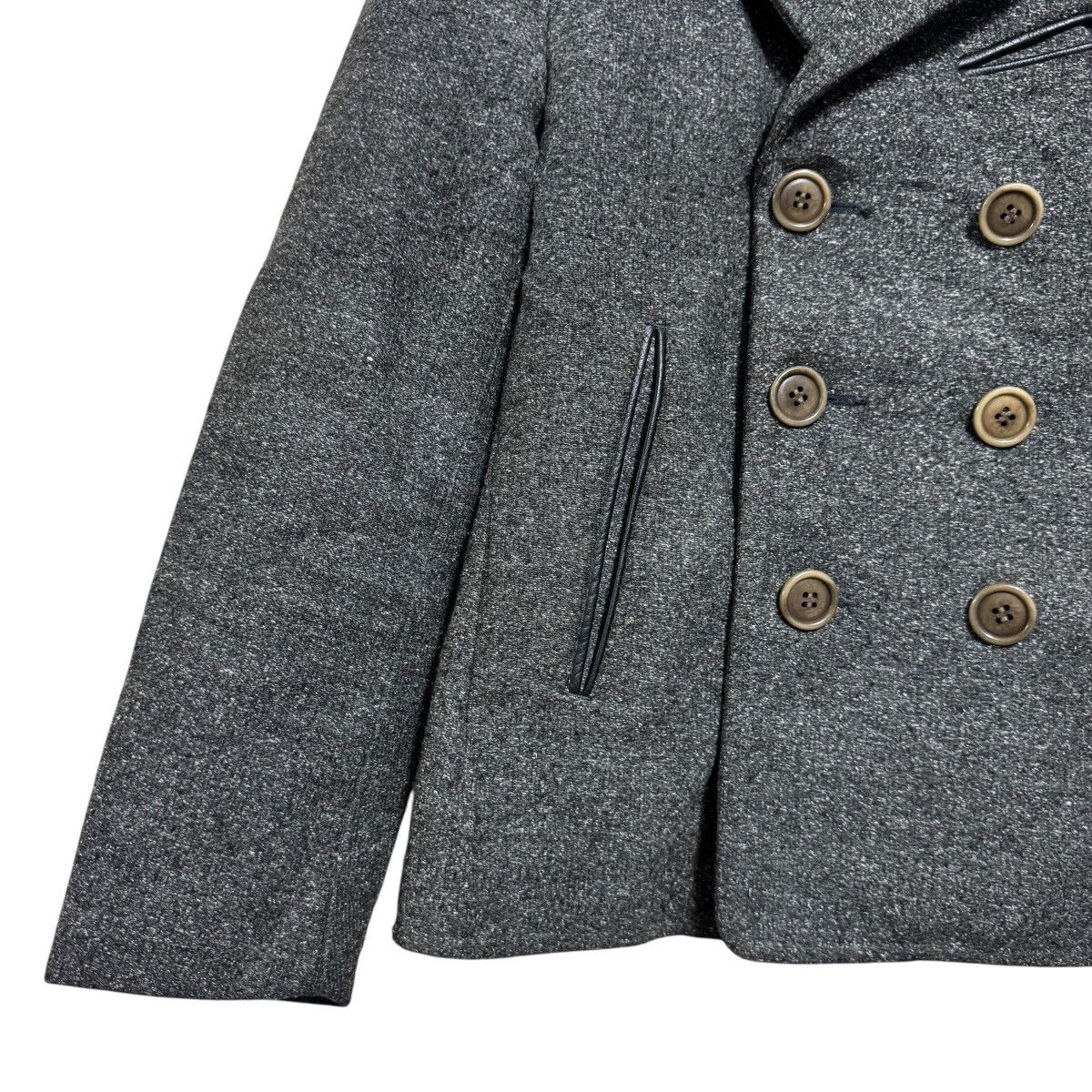Blue Blue Japan Blue Blue Cashmere Peacoat Jacket Size US S / EU 44-46 / 1 - 3 Thumbnail