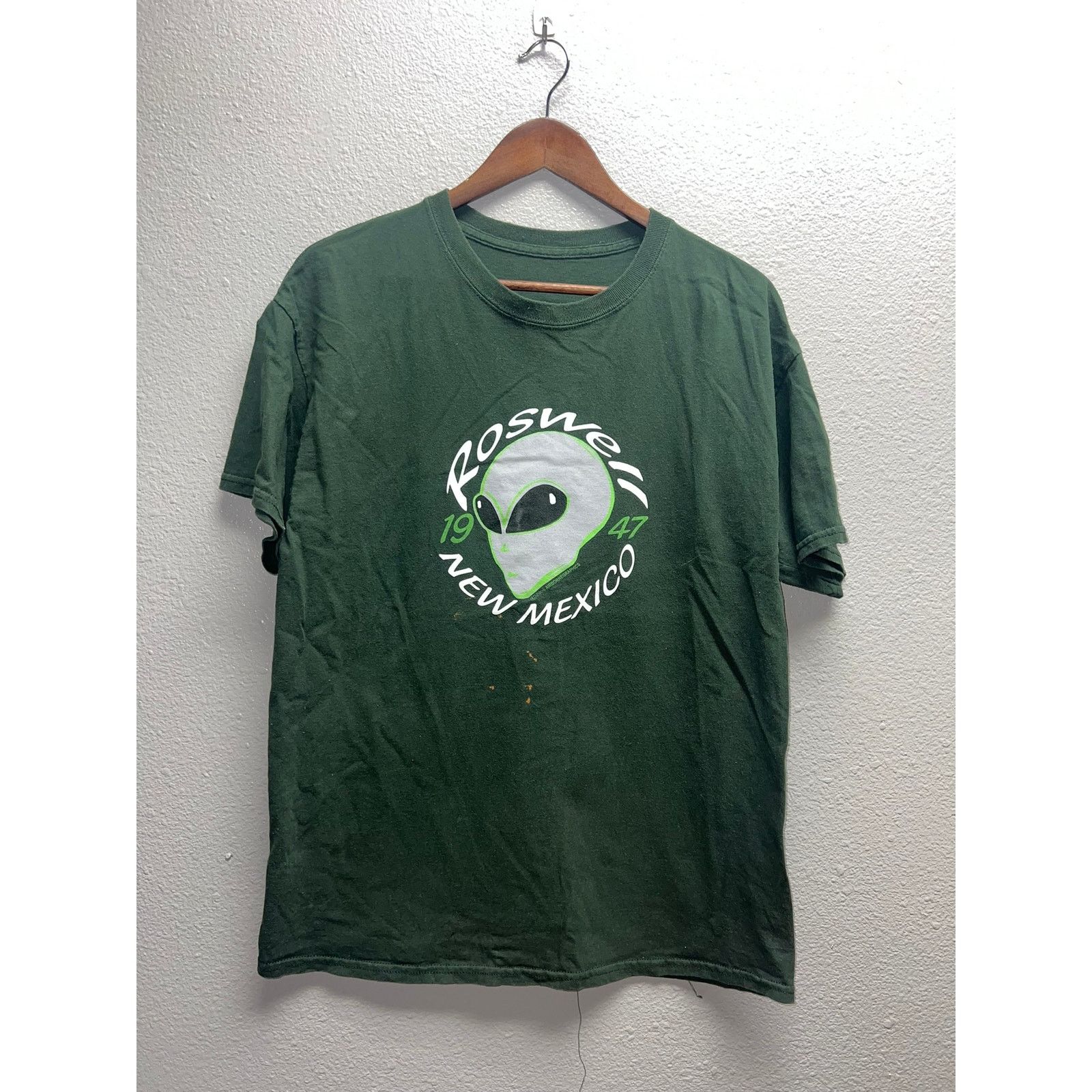 Vintage Vintage Roswell Alien Shirt New Mexico Airborne Tee 90s L Size US L / EU 52-54 / 3 - 1 Thumbnail