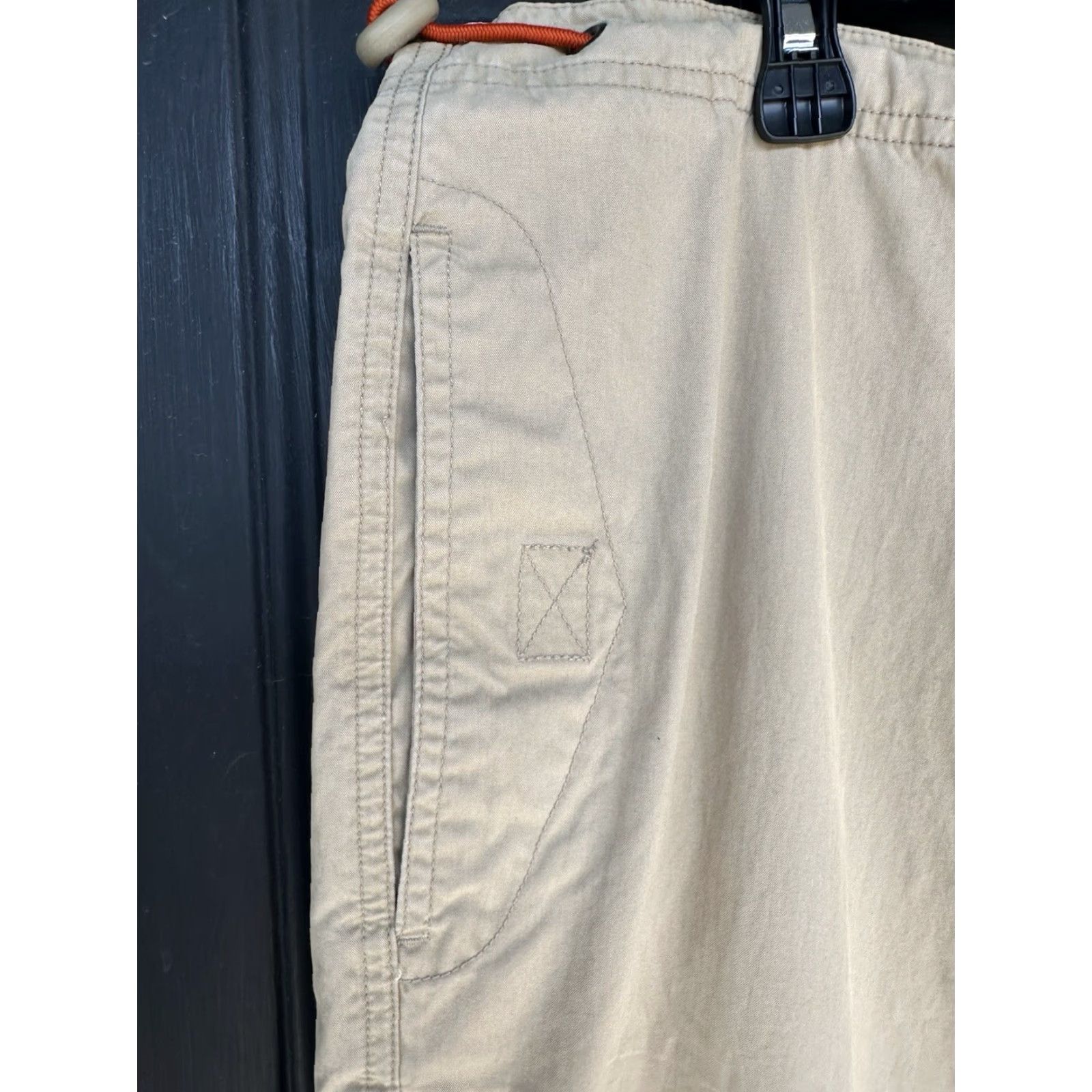 American Eagle Outfitters VINTAGE American Eagle Cargo Pants Mens Wide-Leg Beige 36 Inseam 30.5 Army Military Skater Baggy 36x32 Size US 36 / EU 52 - 7 Thumbnail