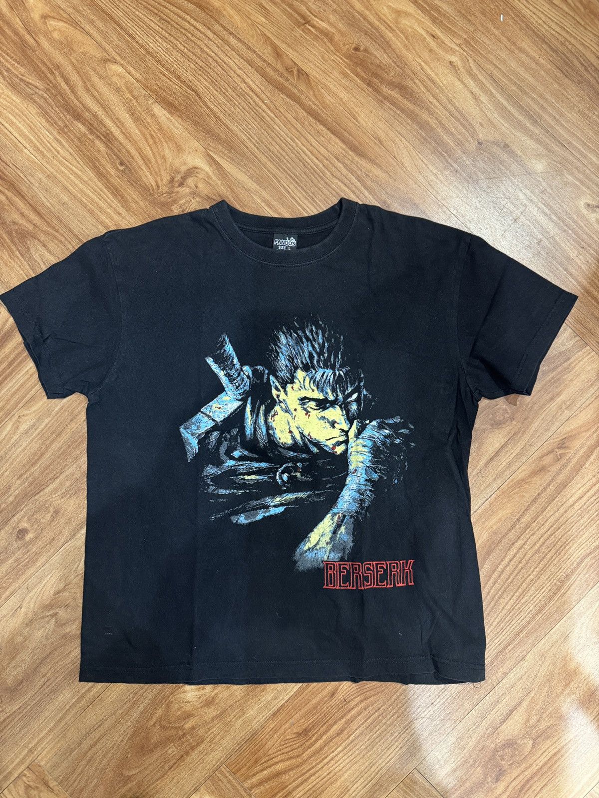 Vintage Vintage Berserk Anime Manga Guts L supreme vtg streetwear Size US L / EU 52-54 / 3 - 1 Thumbnail
