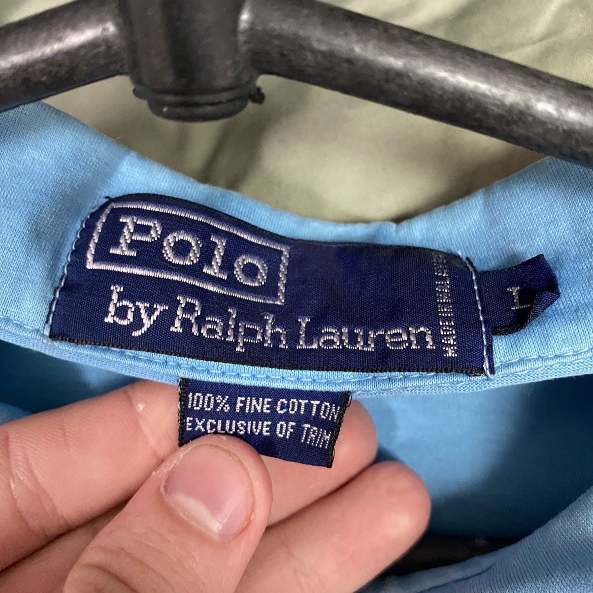 Polo Ralph Lauren Vintage Polo Ralph Lauren monogrammed y2k opium polo Size US L / EU 52-54 / 3 - 4 Thumbnail