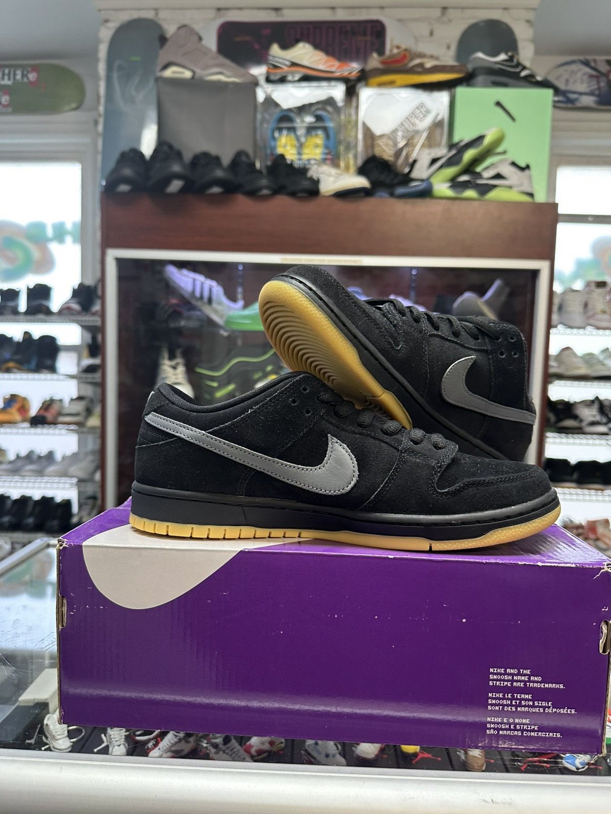 Nike Nike SB Dunk Low ‘Fog’ Size US 9.5 / EU 42-43 - 2 Thumbnail