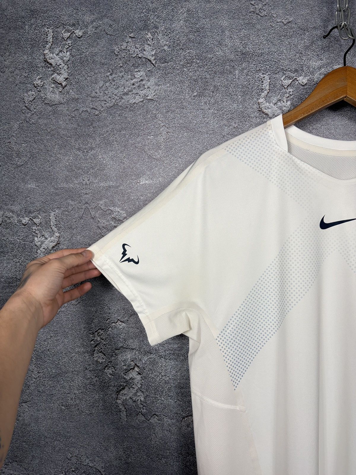 Nike Vintage 2013 Us Open Nike Rafa Nadal T-shirt Jersey Size US L / EU 52-54 / 3 - 5 Thumbnail